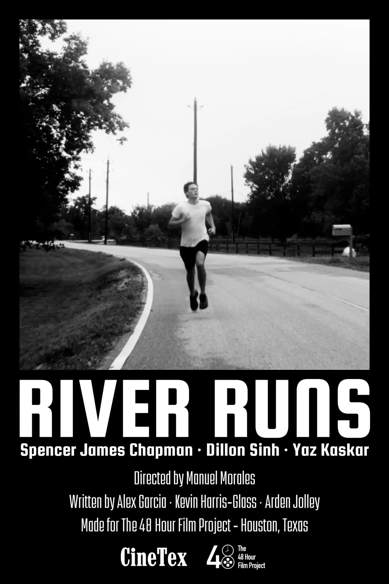 Movie poster "River Runs"