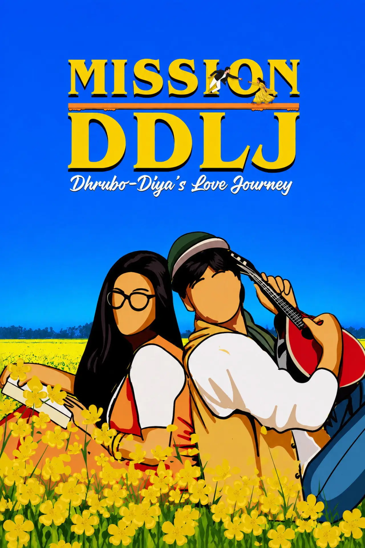 Movie poster "Mission D.D.L.J."
