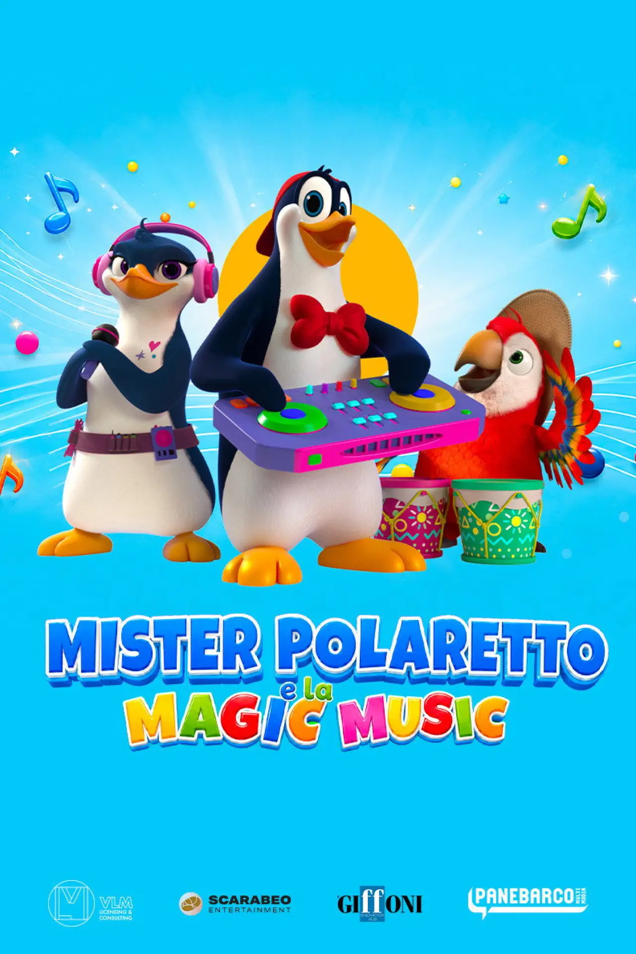 Movie poster "Mr. Polaretto and the magic music"