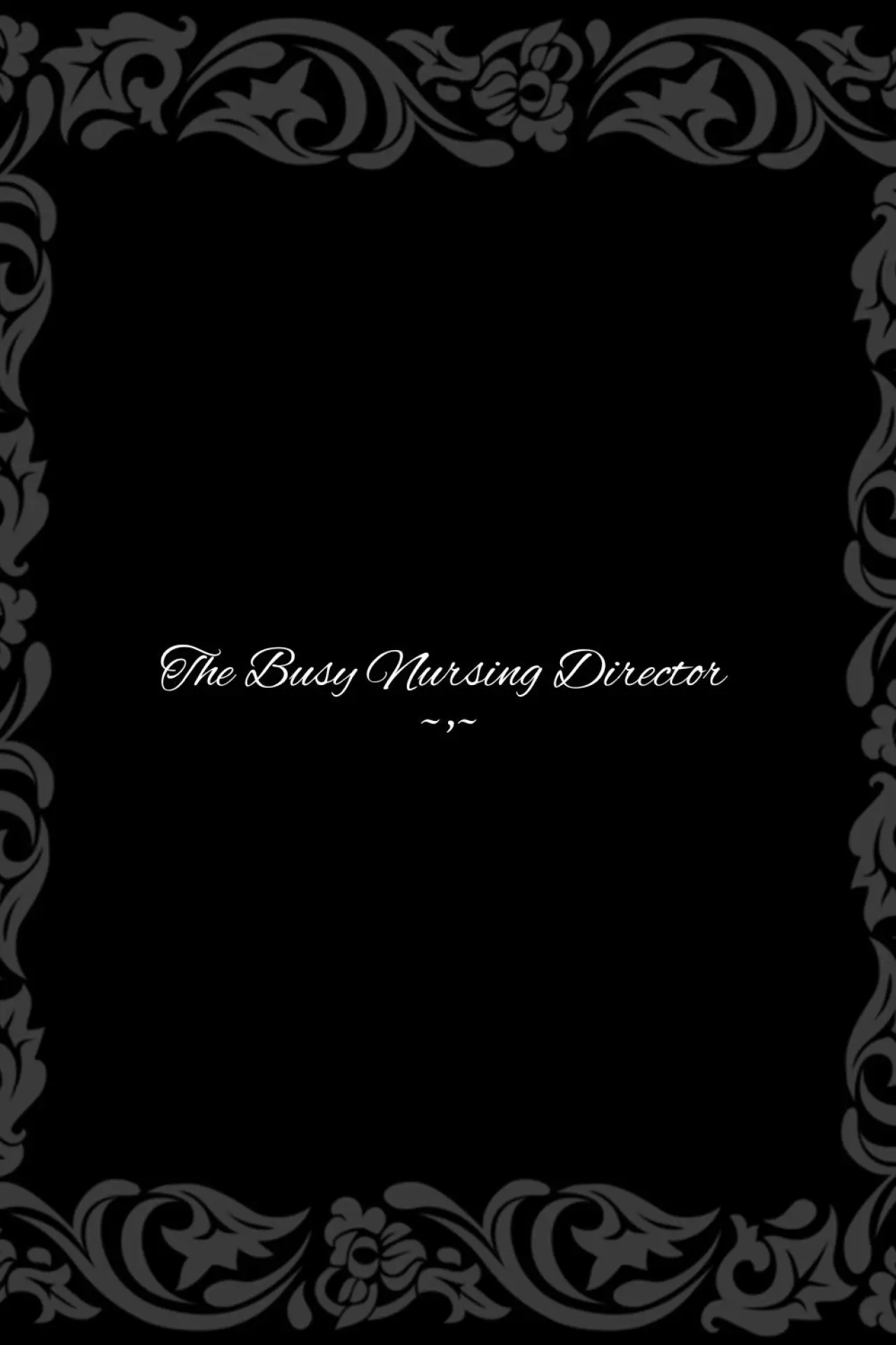 Movie poster "The Busy Nursing Director"