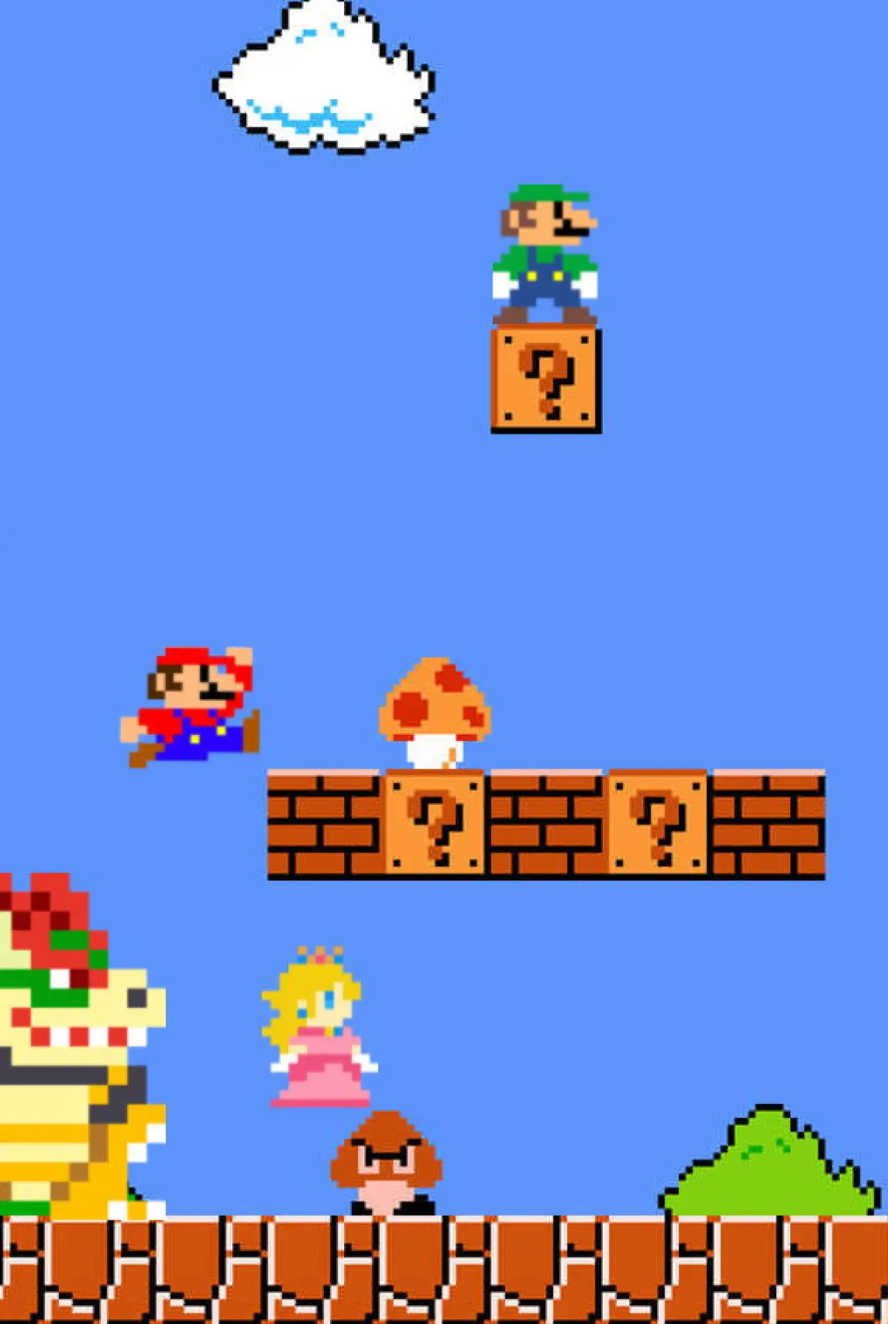 Movie poster "Super Mario Bros. Legacy"
