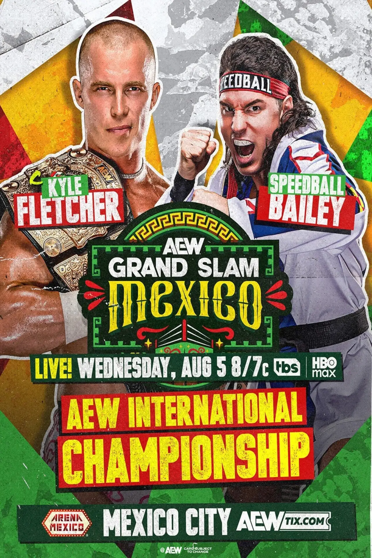 Movie poster "AEW Grand Slam Mexico 2026"