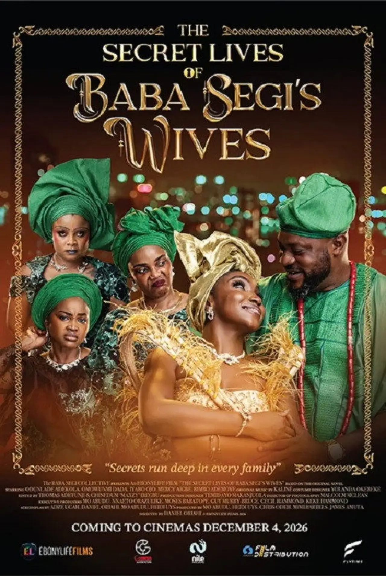 Movie poster "The Secret Lives of Baba Segi
