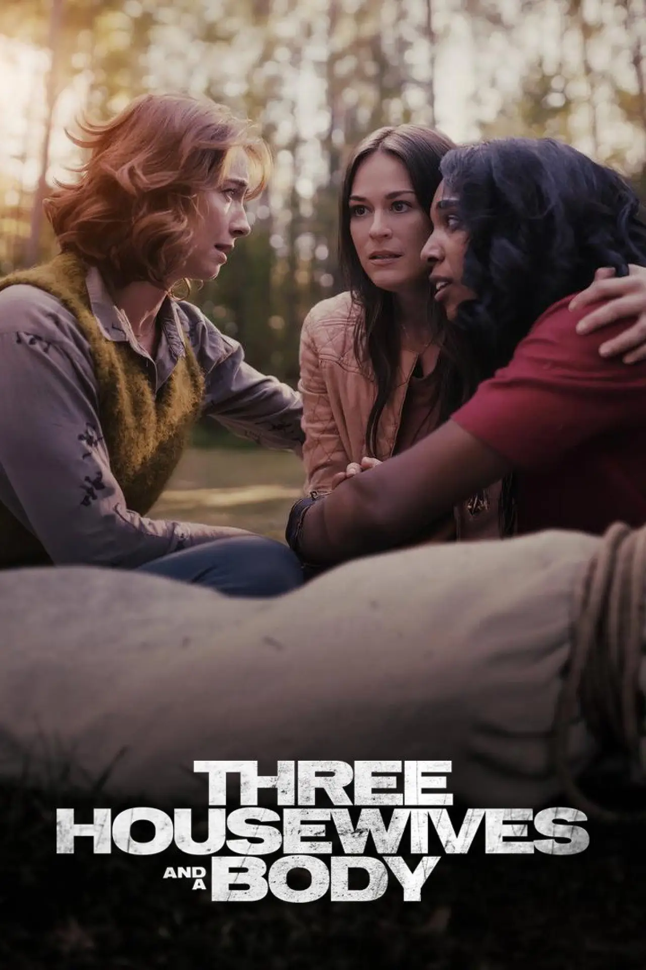 Movie poster "Three Housewives and a Body"