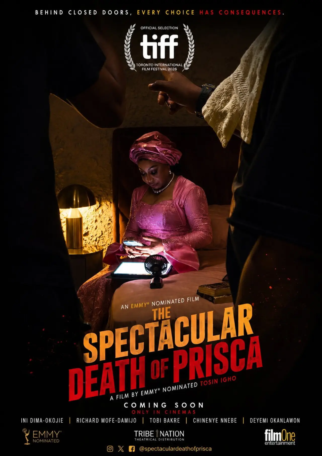 Movie poster "The Spectacular Death of Prisca"