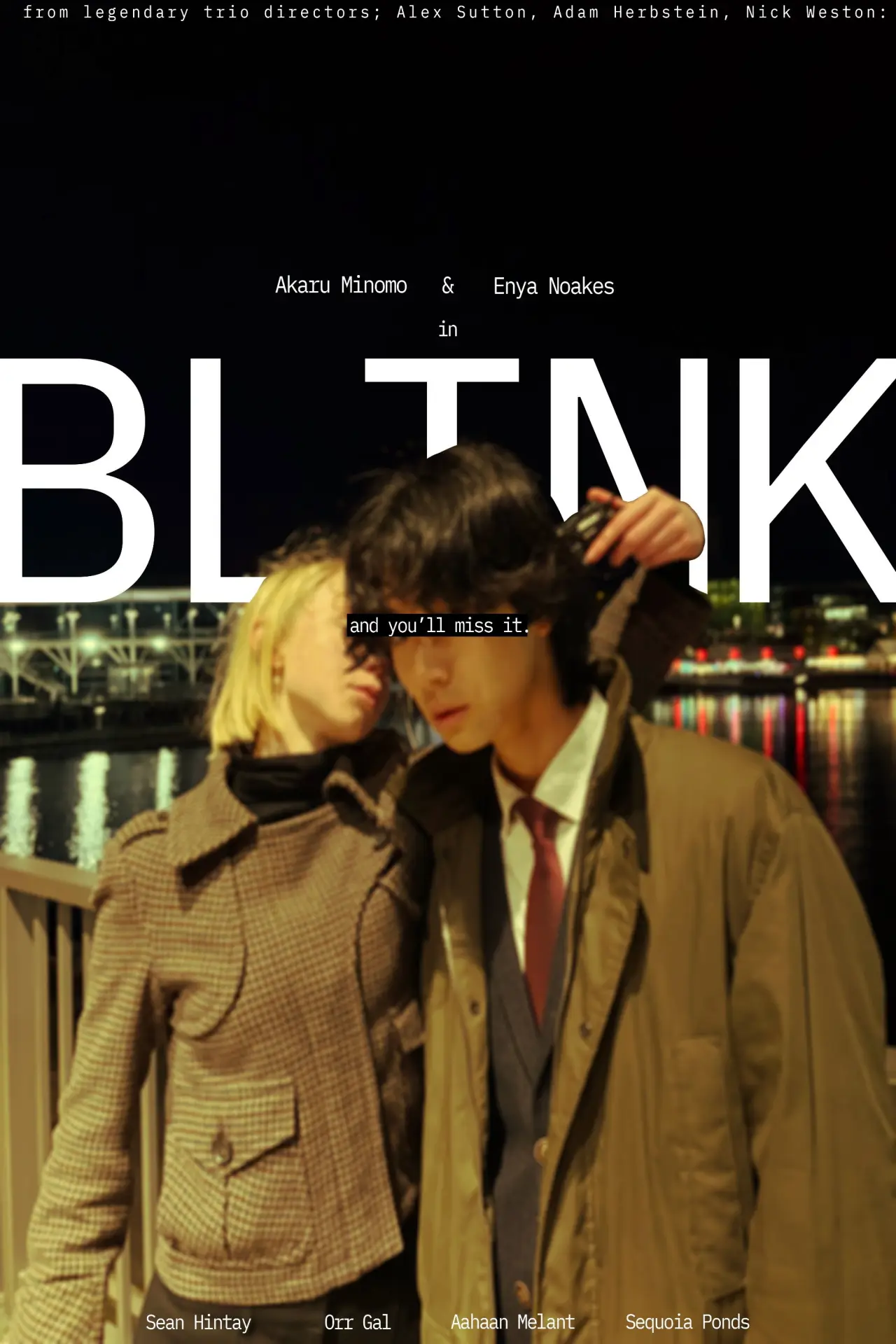 Movie poster "Blink"