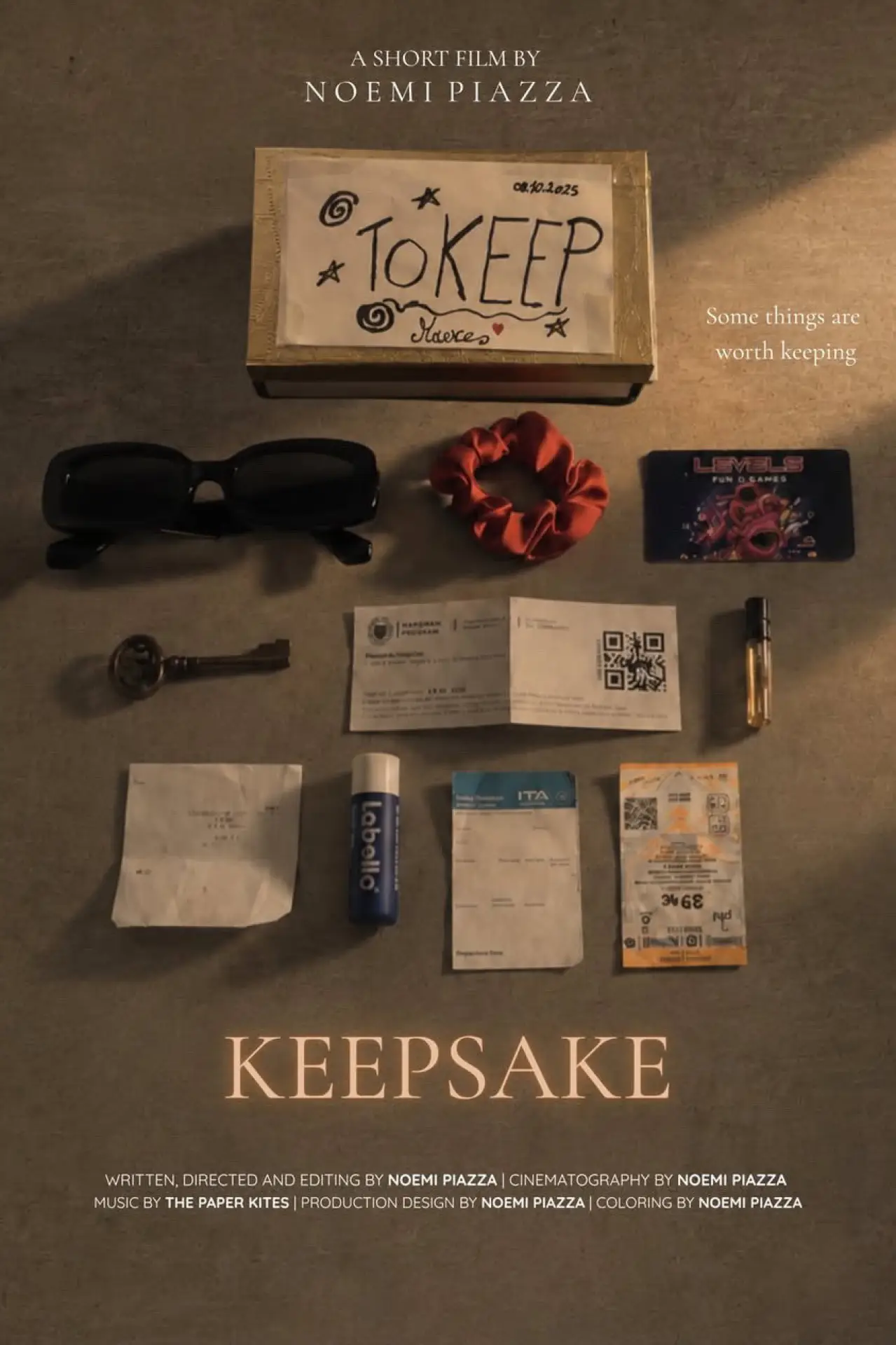 Movie poster "Keepsake"
