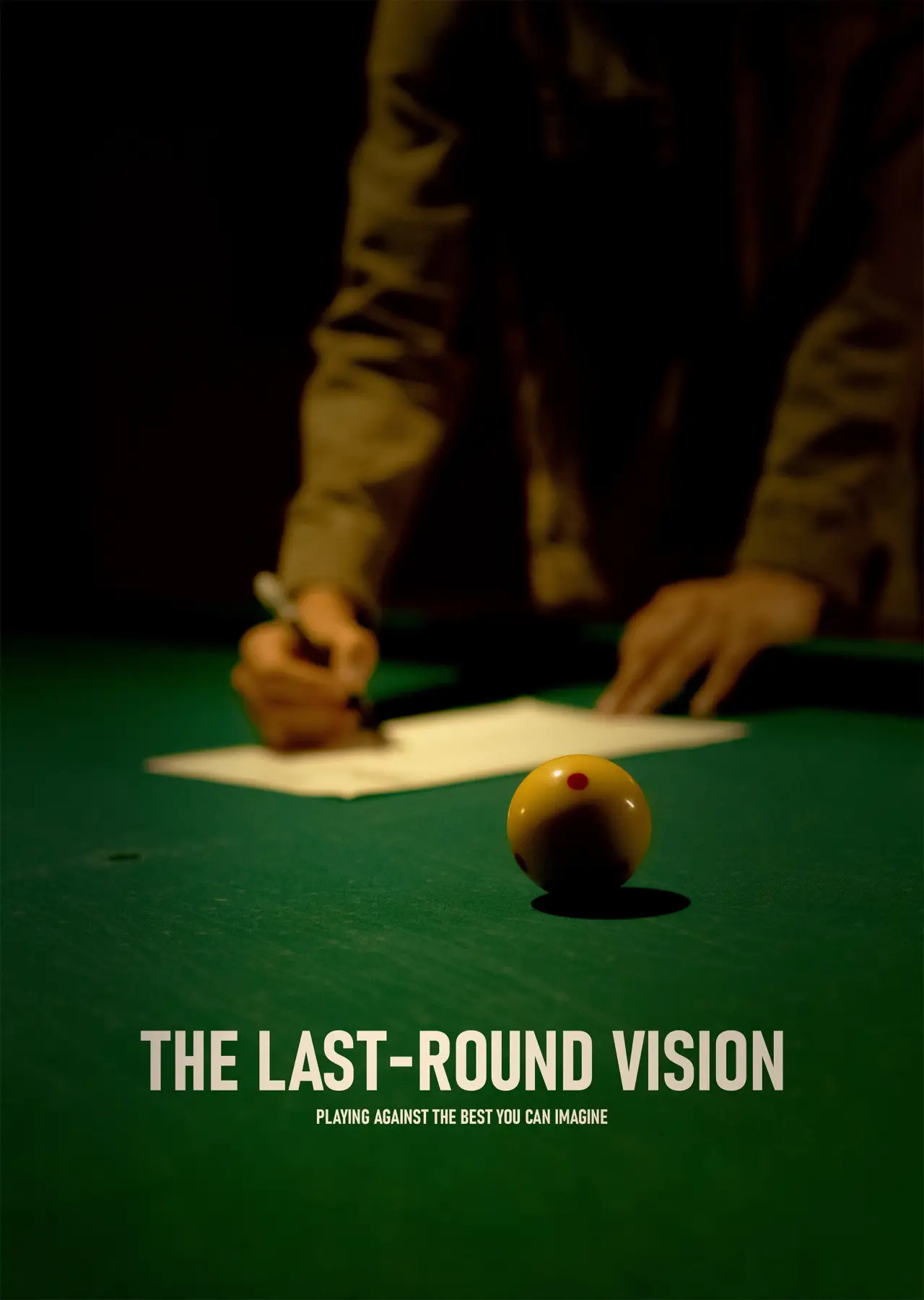 Movie poster "The Last-Round Vision"
