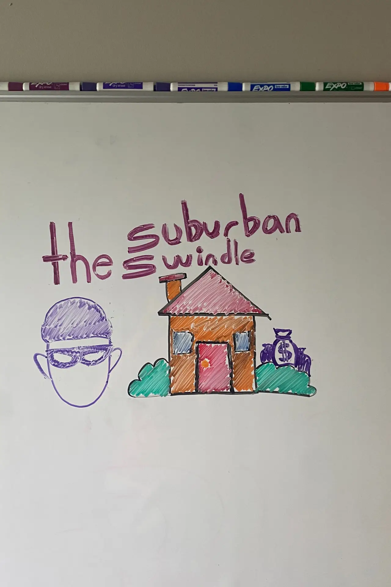 Movie poster "The Suburban Swindle"