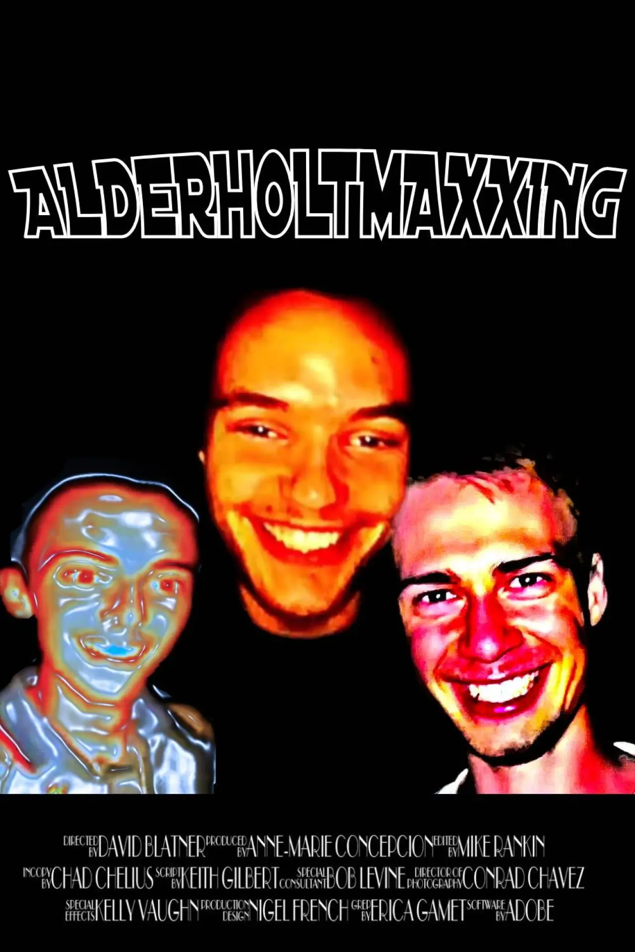 Movie poster "ALDERHOLTMAXXING"