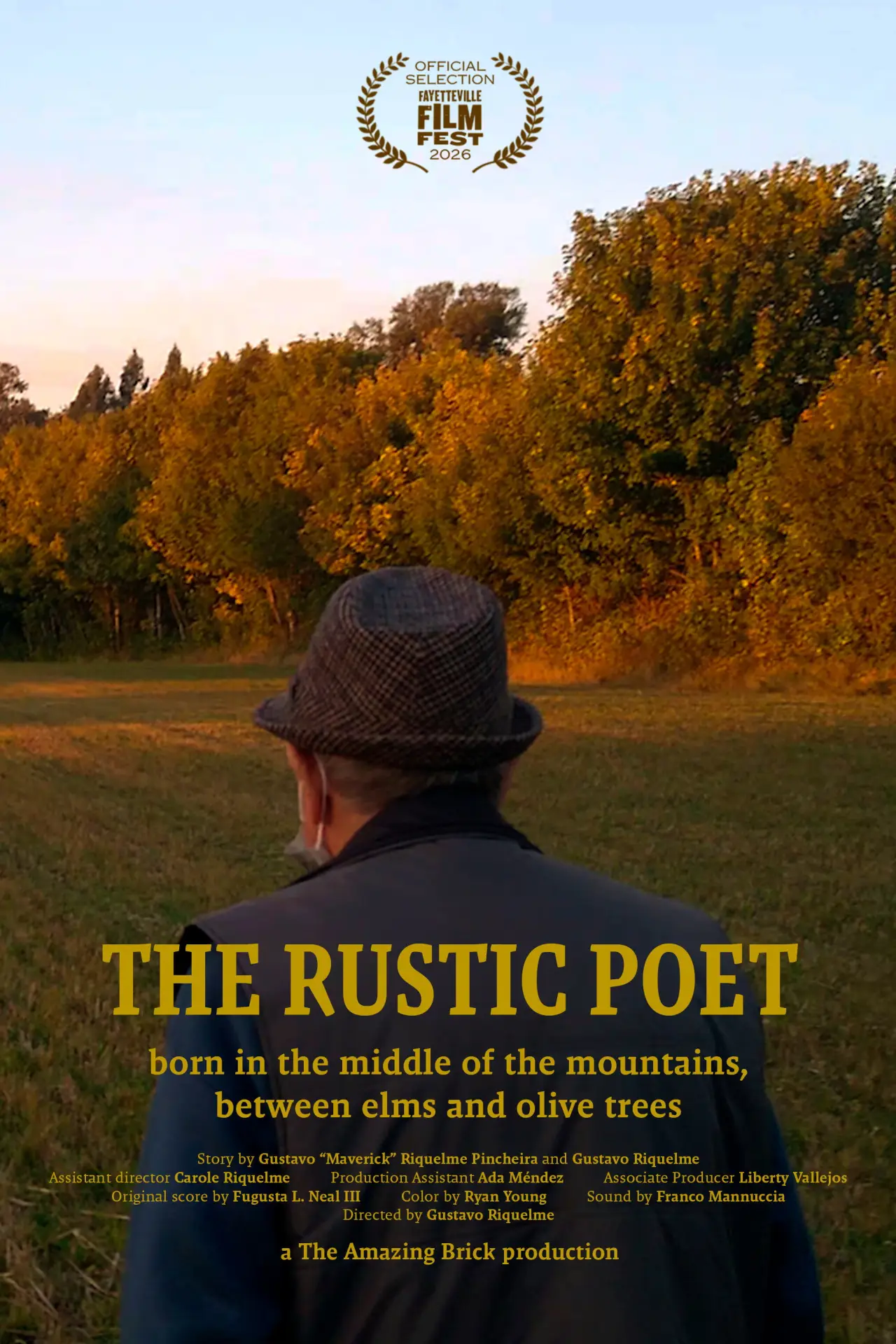 Movie poster "The Rustic Poet"
