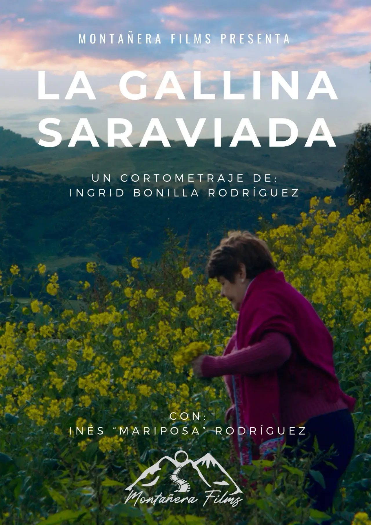 Movie poster "La Gallina Saraviada"