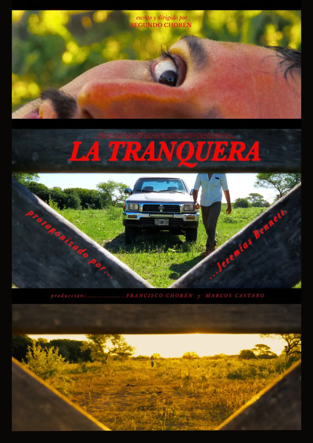 Movie poster "La Tranquera"