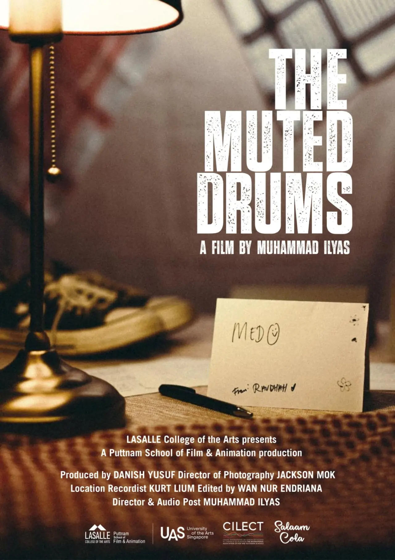 Movie poster "The Muted Drums"