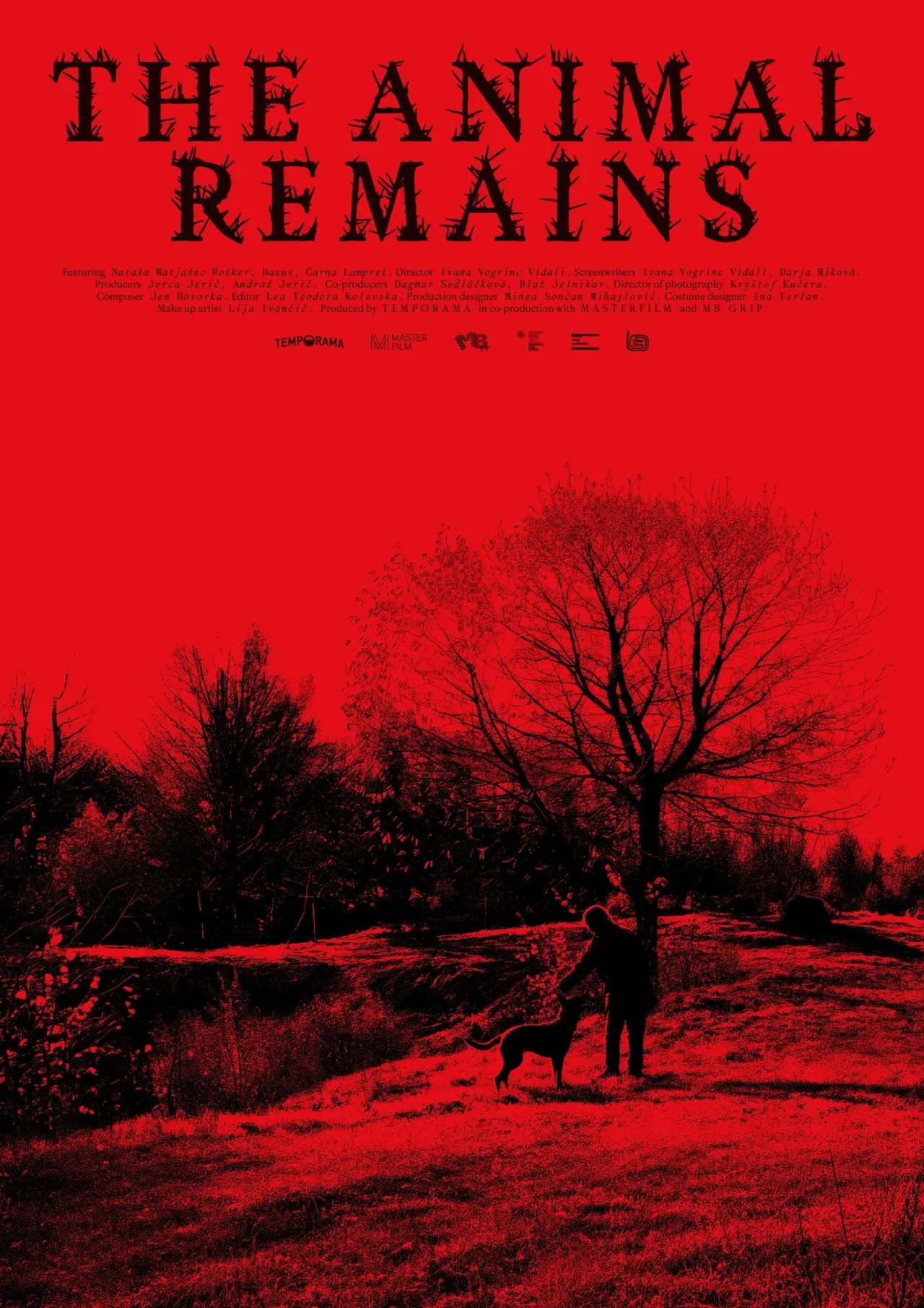 Movie poster "The Animal Remains"