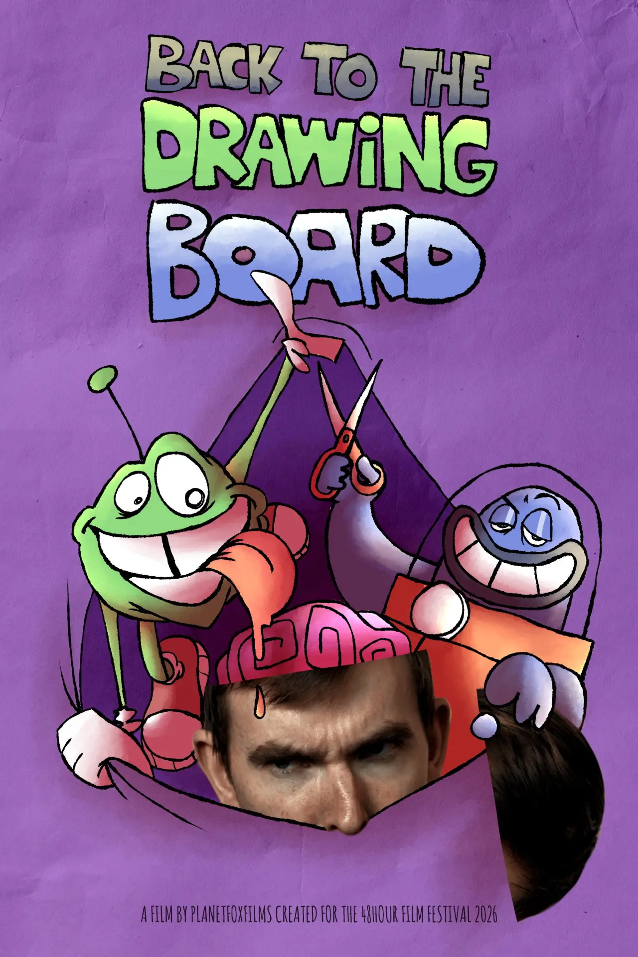 Movie poster "Back to the Drawing Board"