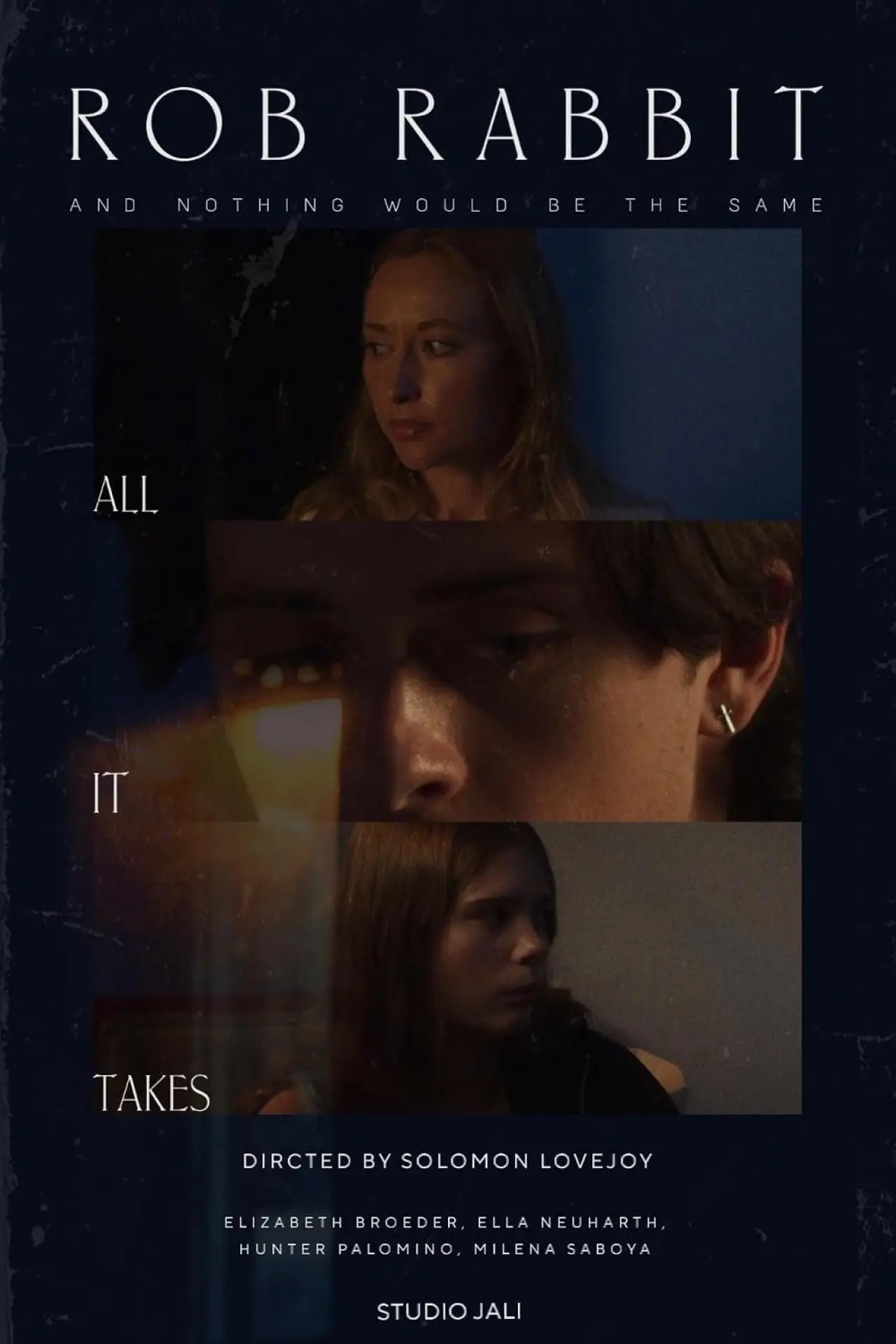 Movie poster "Rob Rabbit"