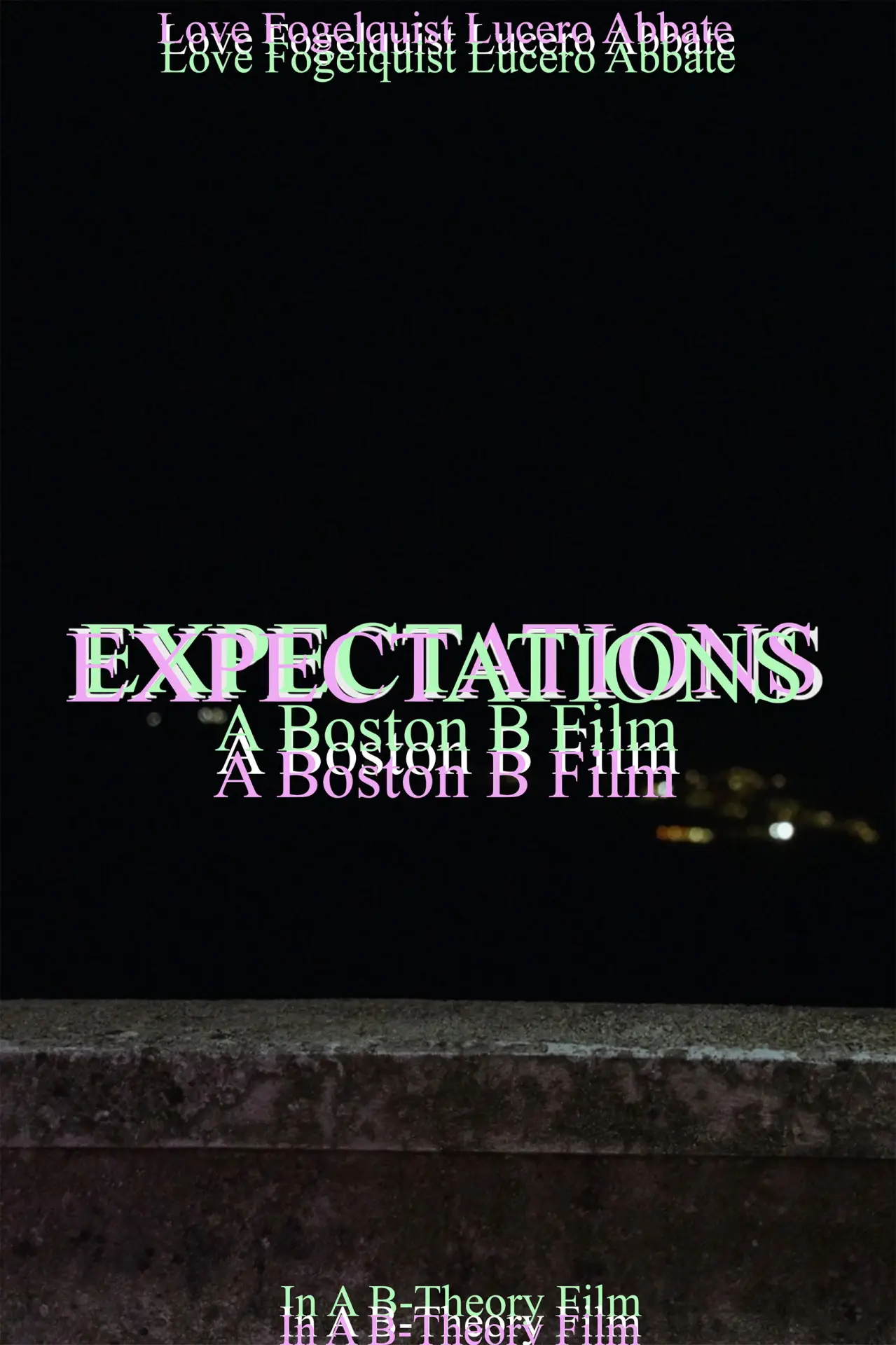 Movie poster "Expectations"