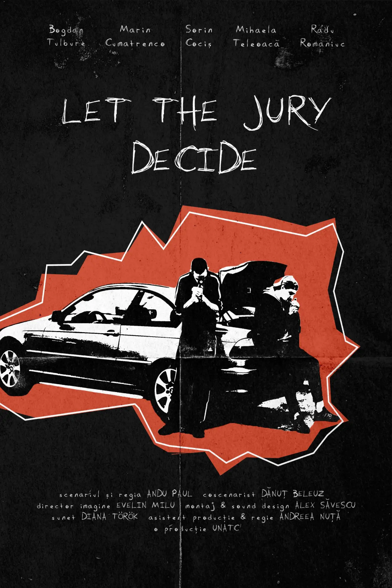 Movie poster "Let the jury decide"
