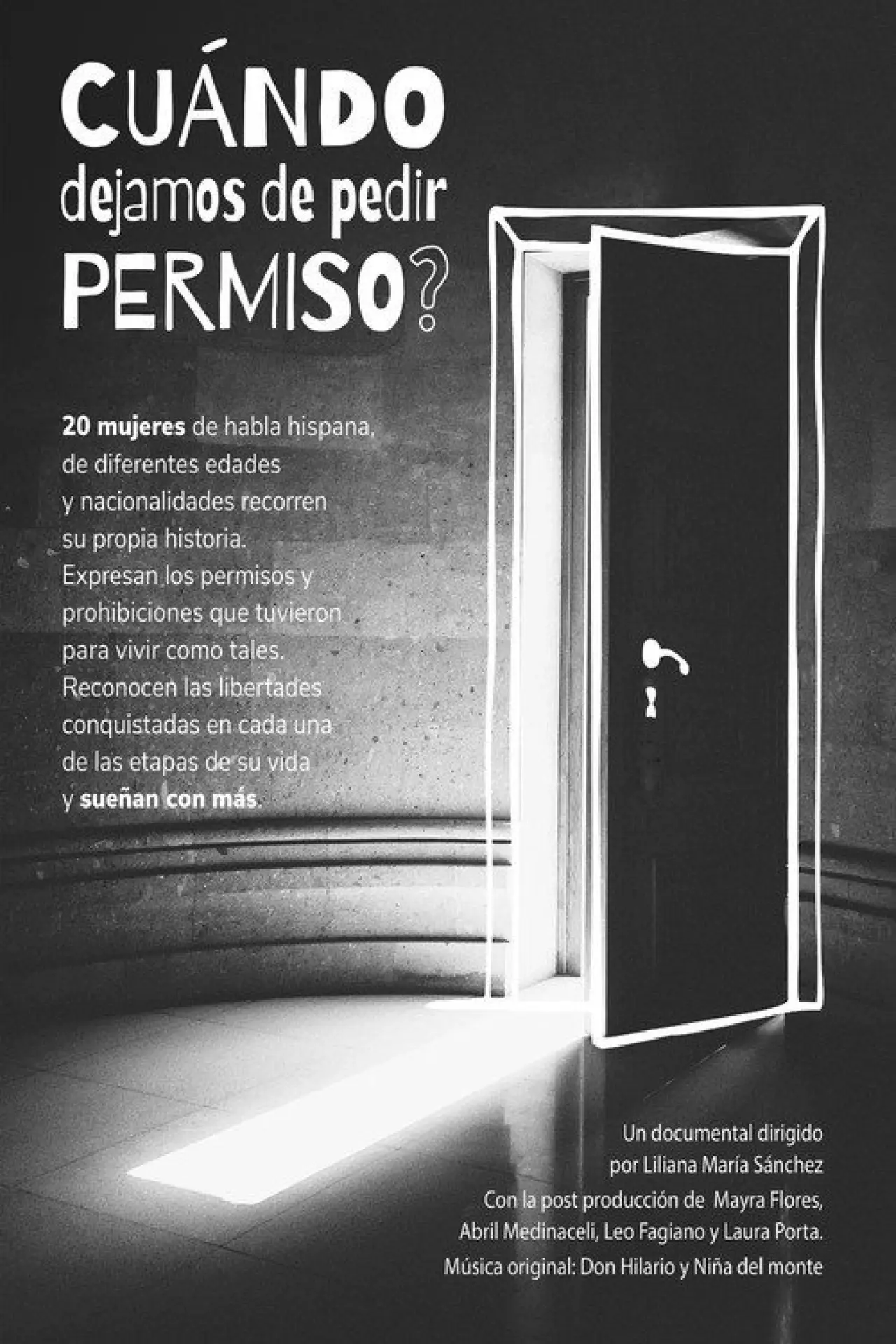 Movie poster "When did we stop asking for permission?"