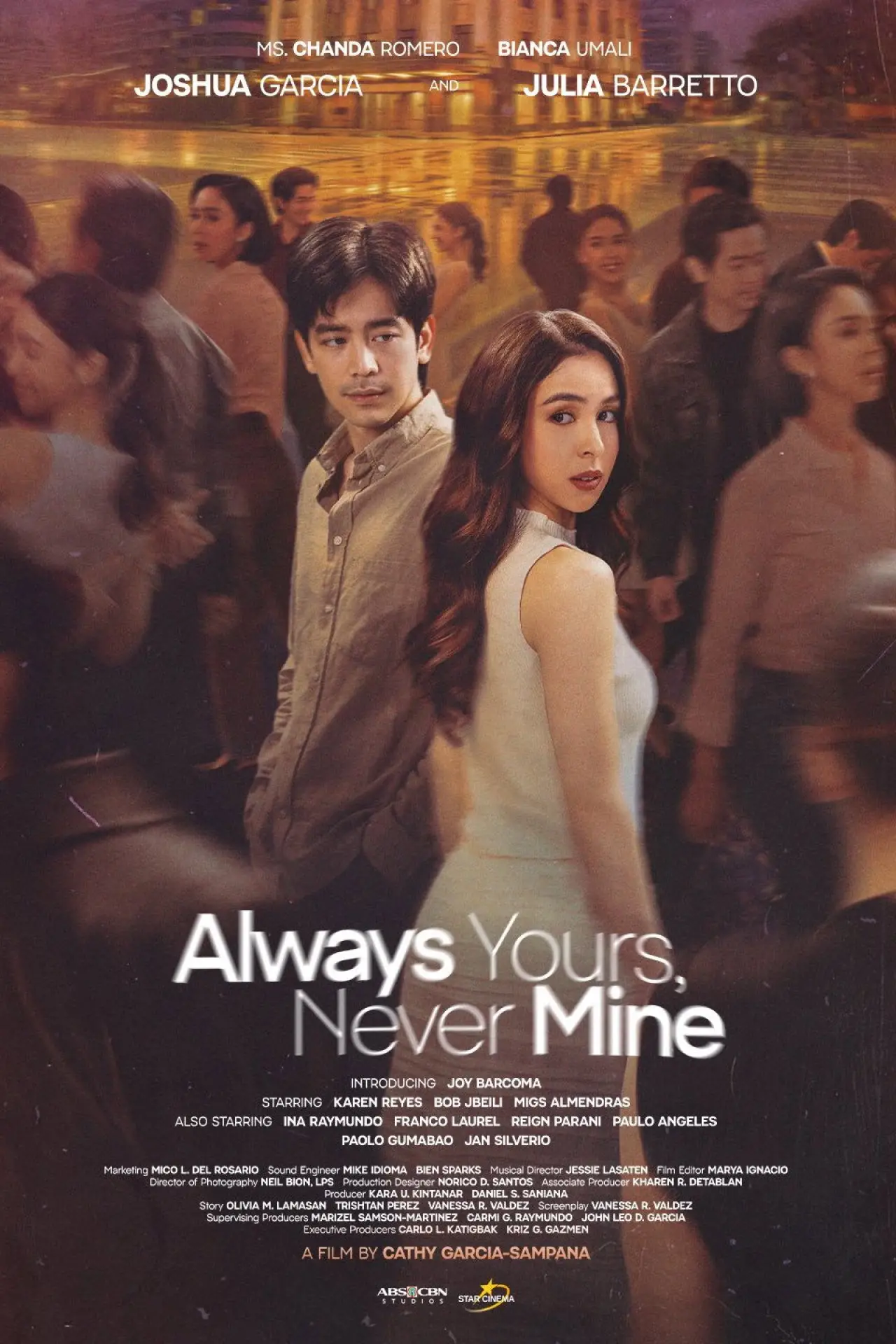 Movie poster "Always Yours, Never Mine"
