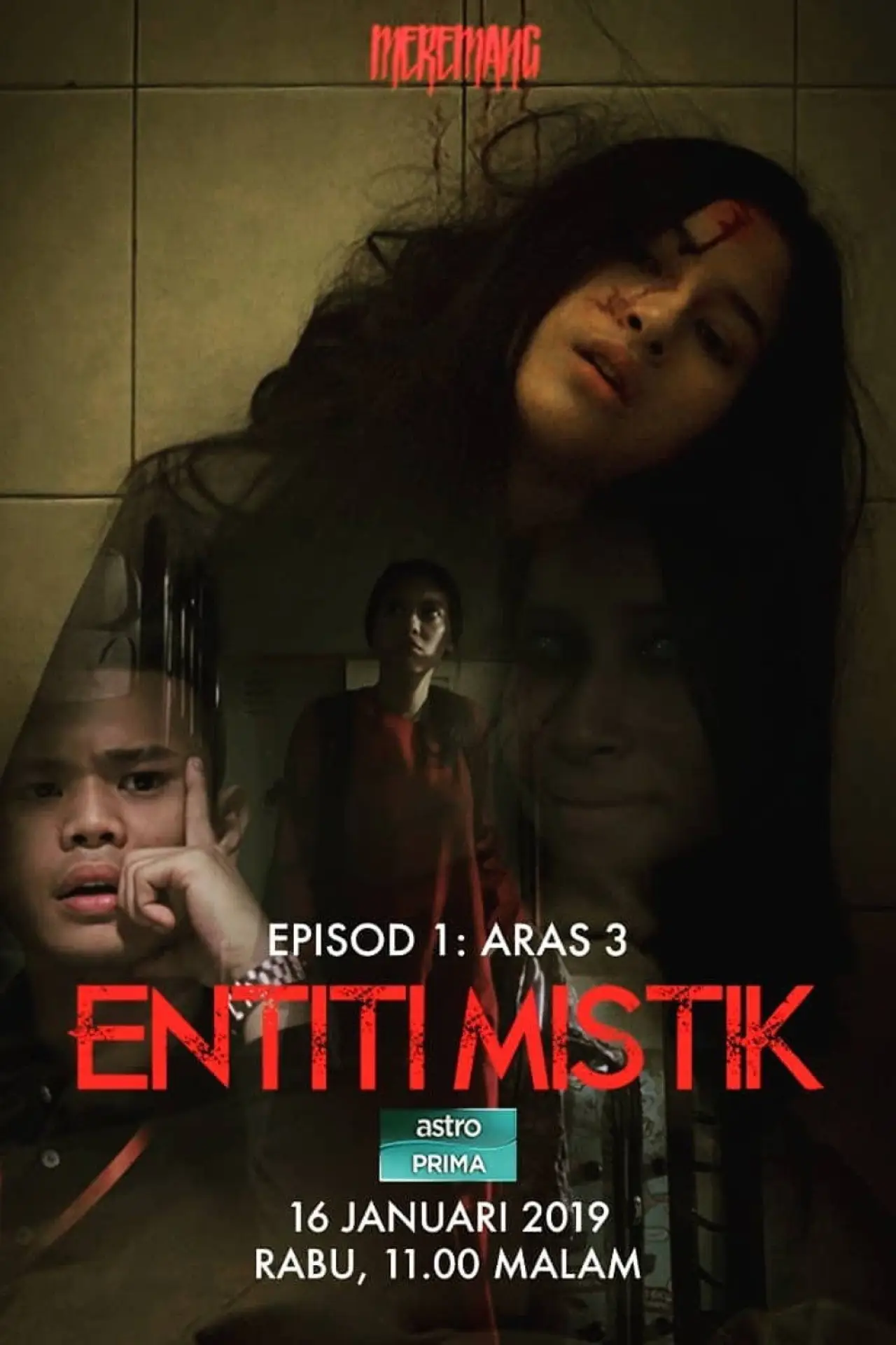 Movie poster "Entiti Mistik"