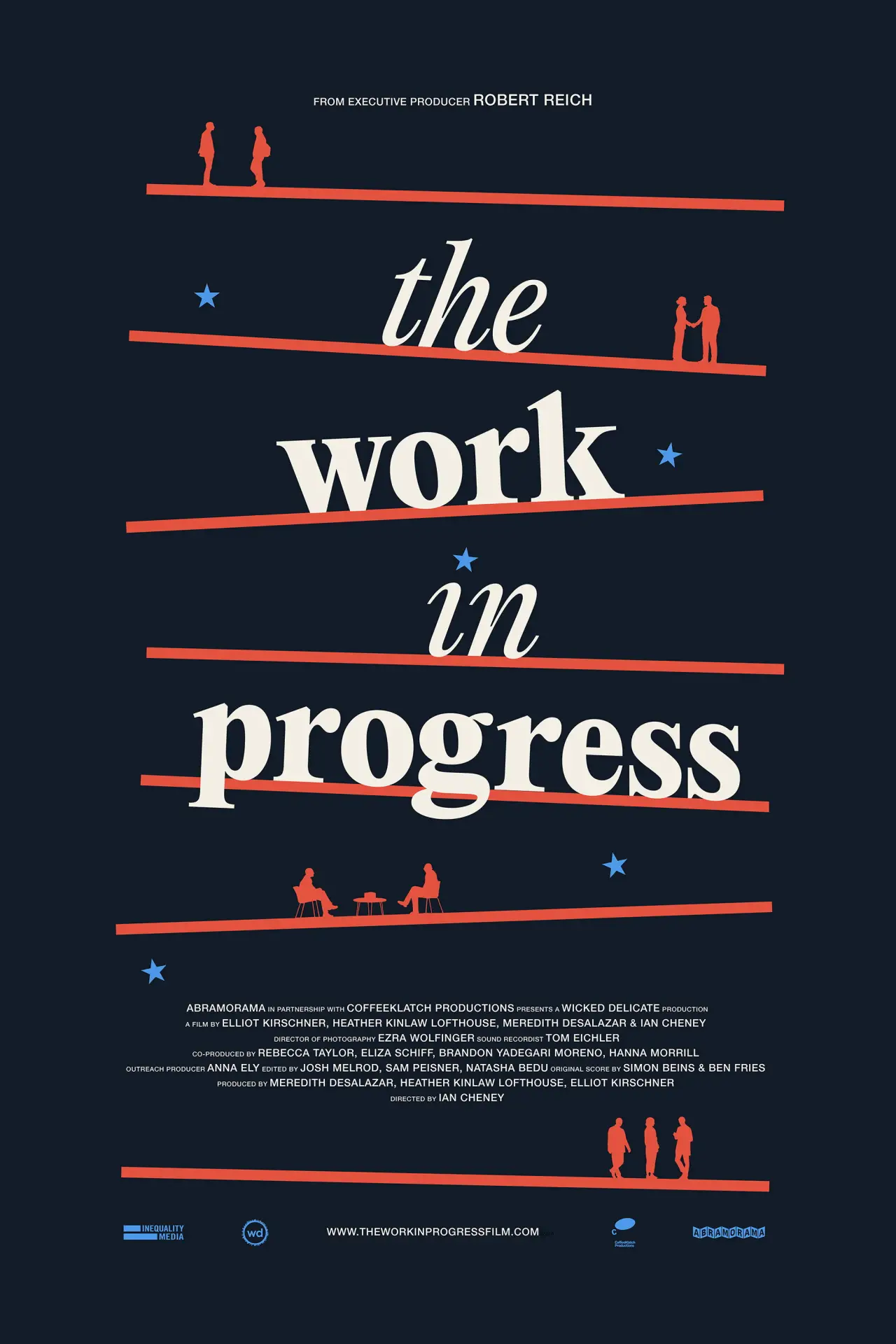 Movie poster "The Work in Progress"