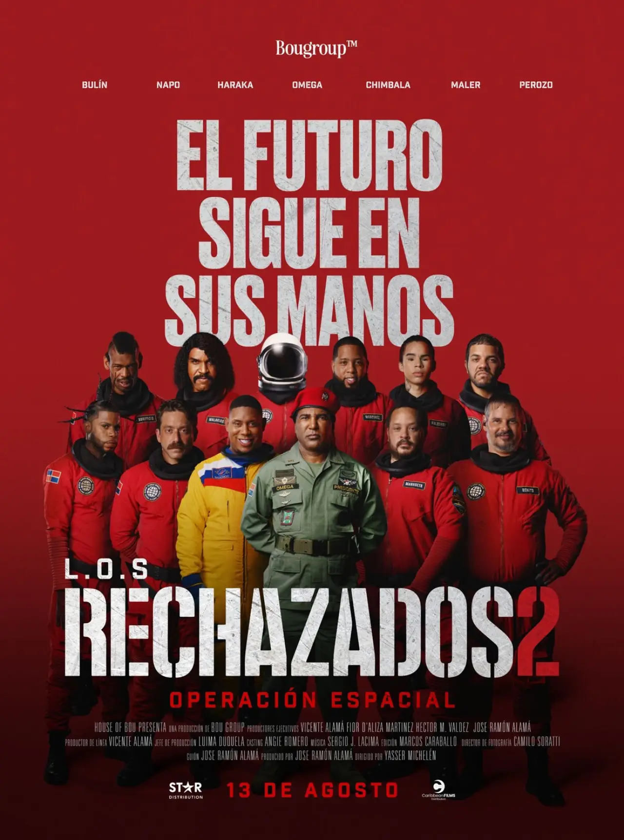 Movie poster "L.O.S. Rechazados 2: Operación Espacial"