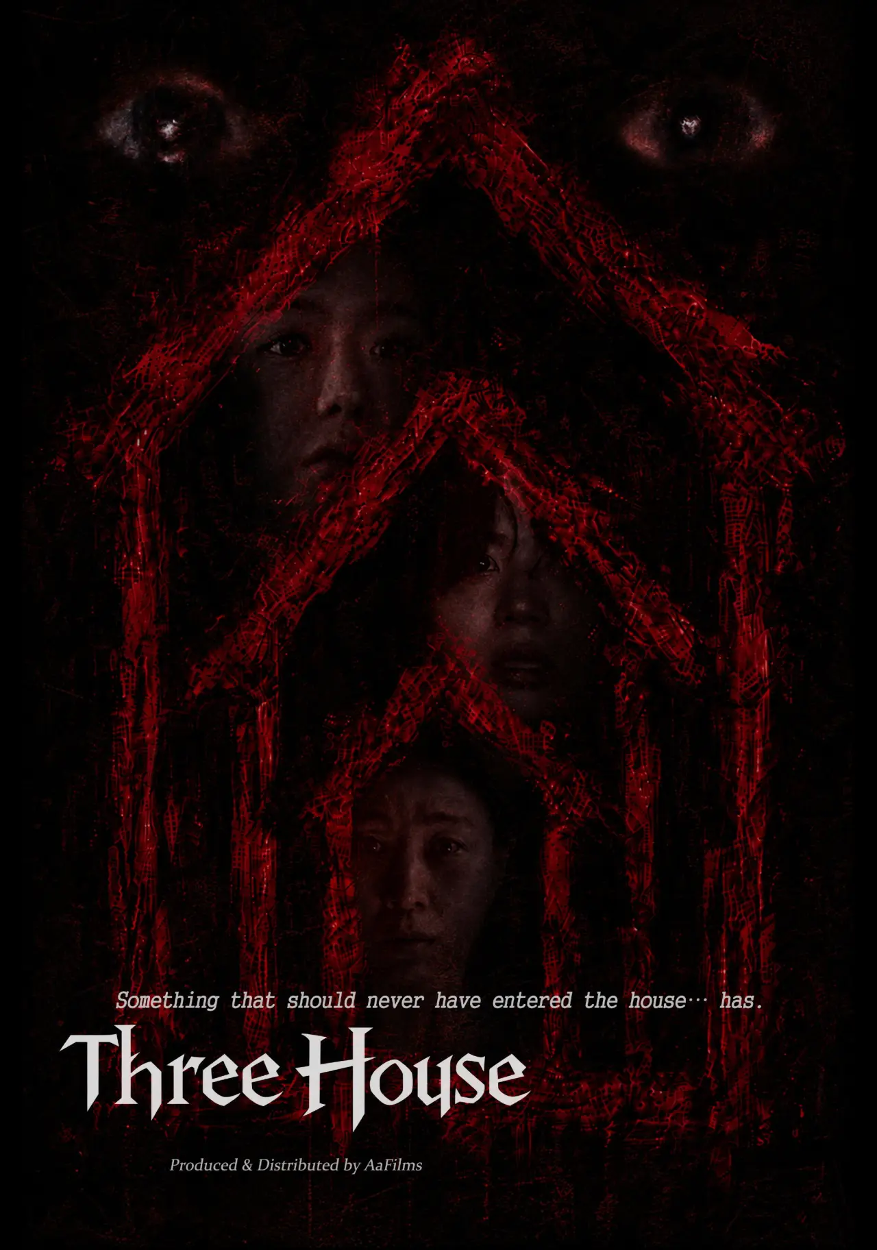 Movie poster "Three House"