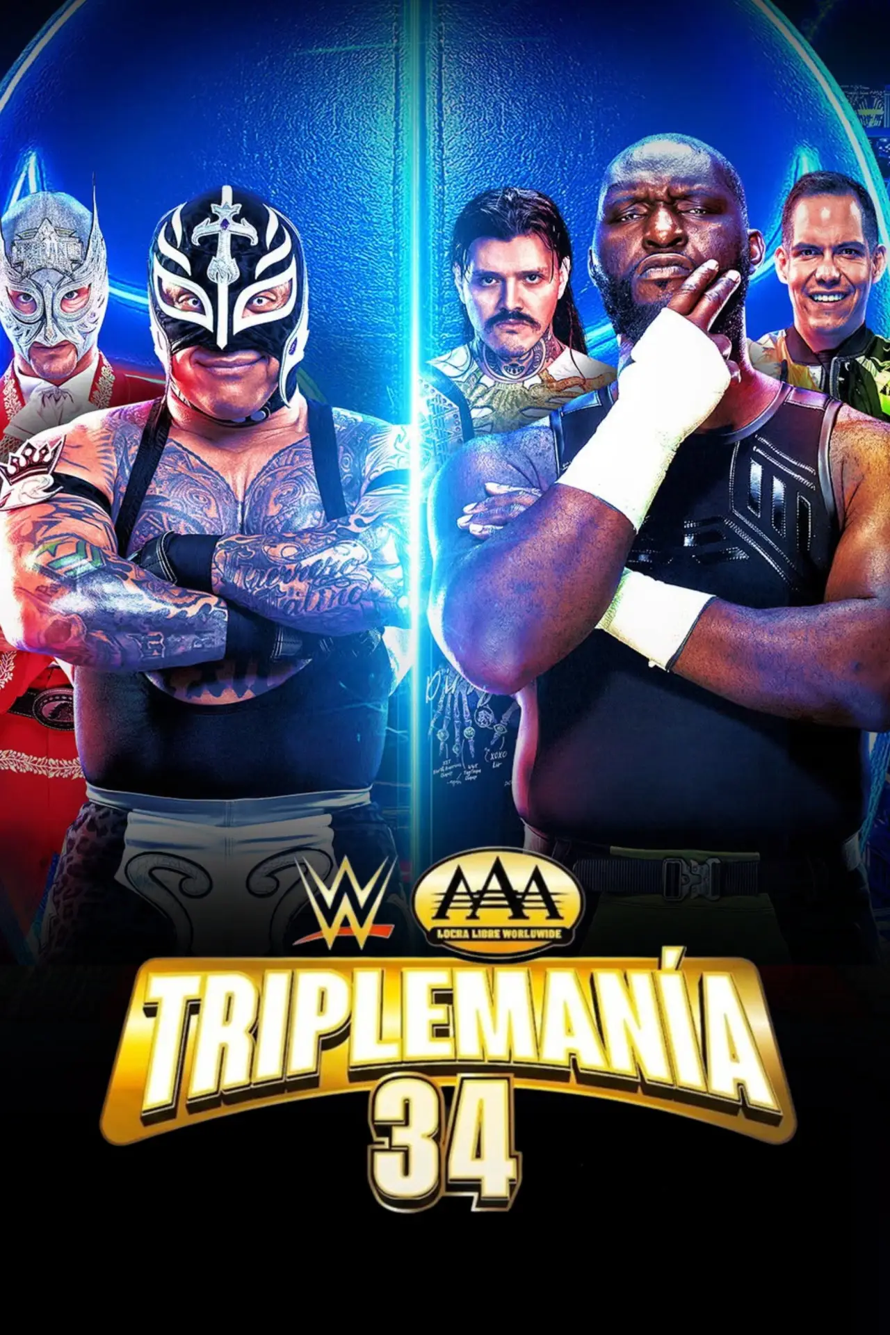Movie poster "AAA Triplemanía 34 - Friday"