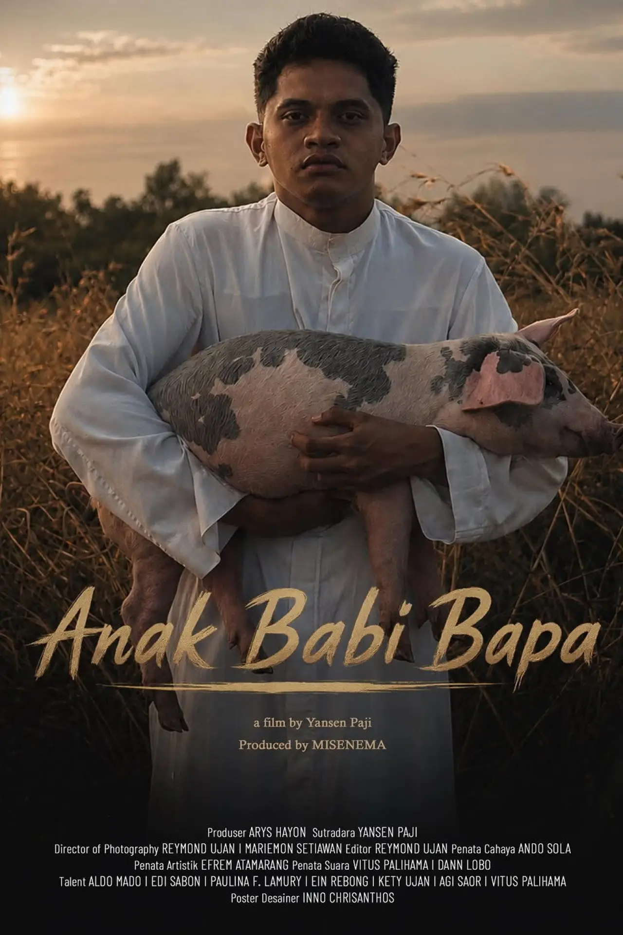 Movie poster "The Piglet of the Father"