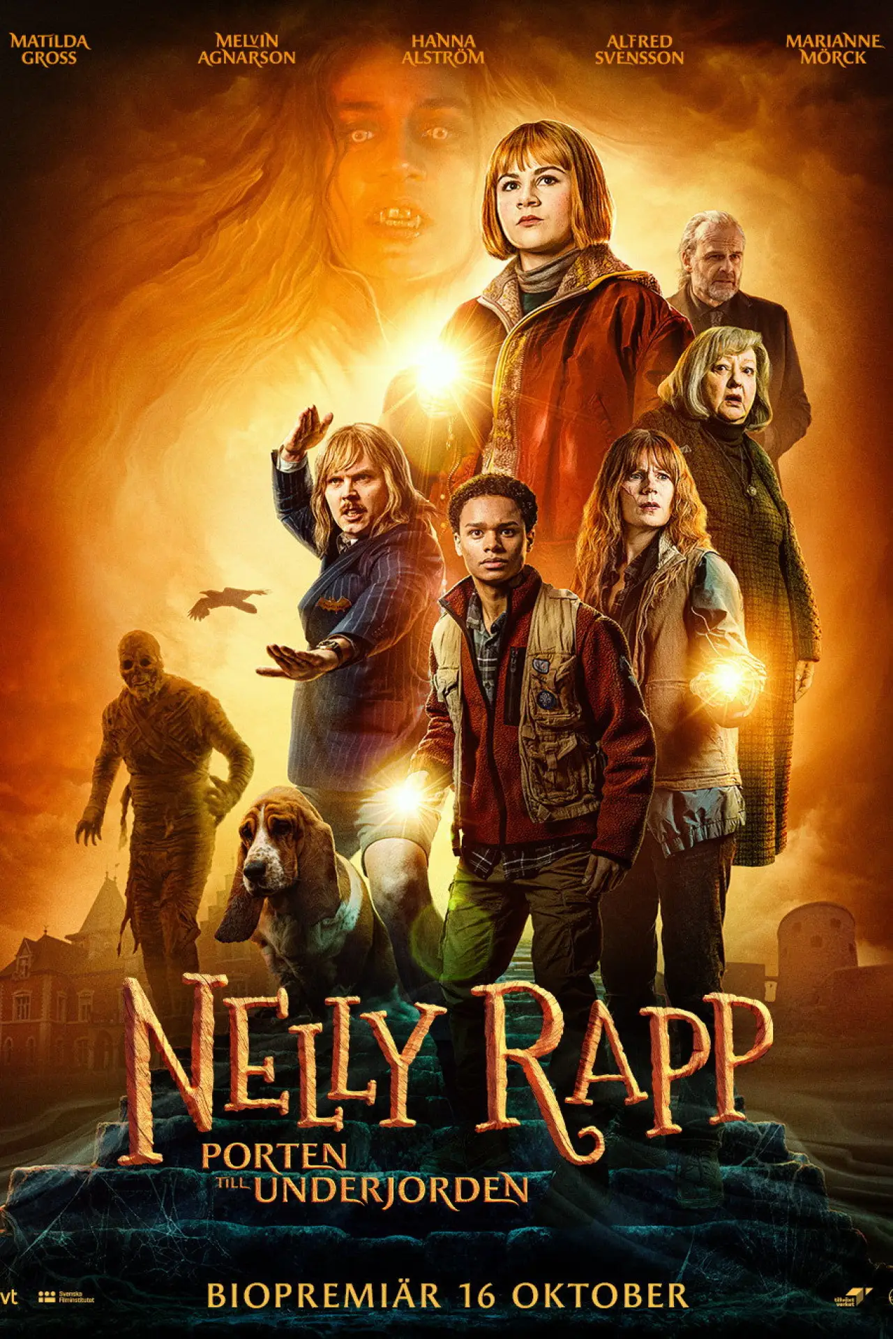Movie poster "Nelly Rapp – The Gateway to the Underworld"