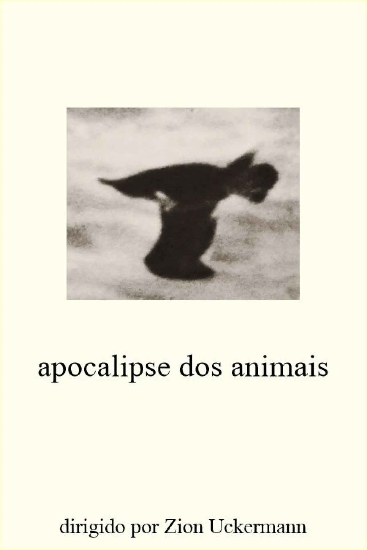Movie poster "apocalipse dos animais"