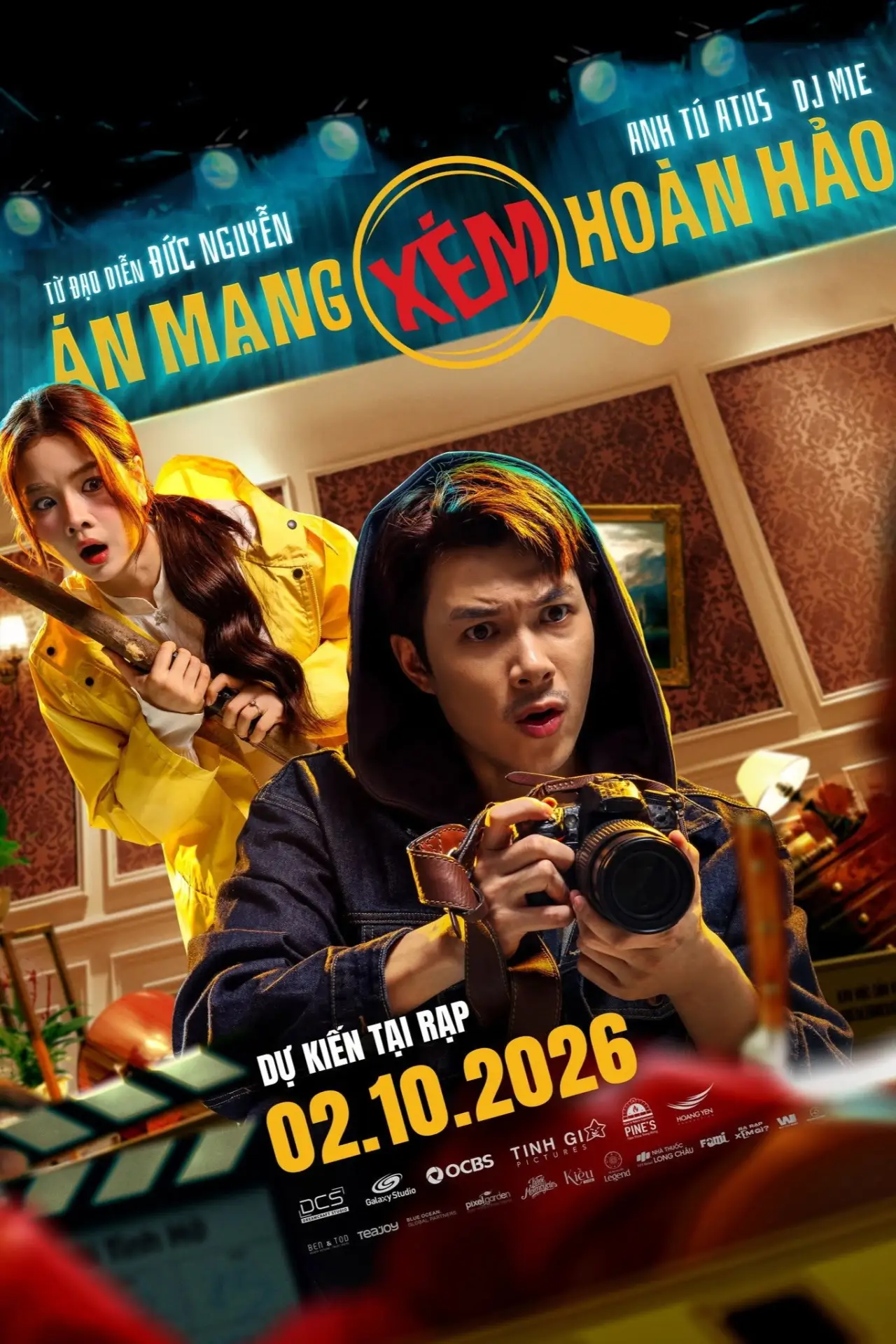 Movie poster "Án Mạng Xém Hoàn Hảo"