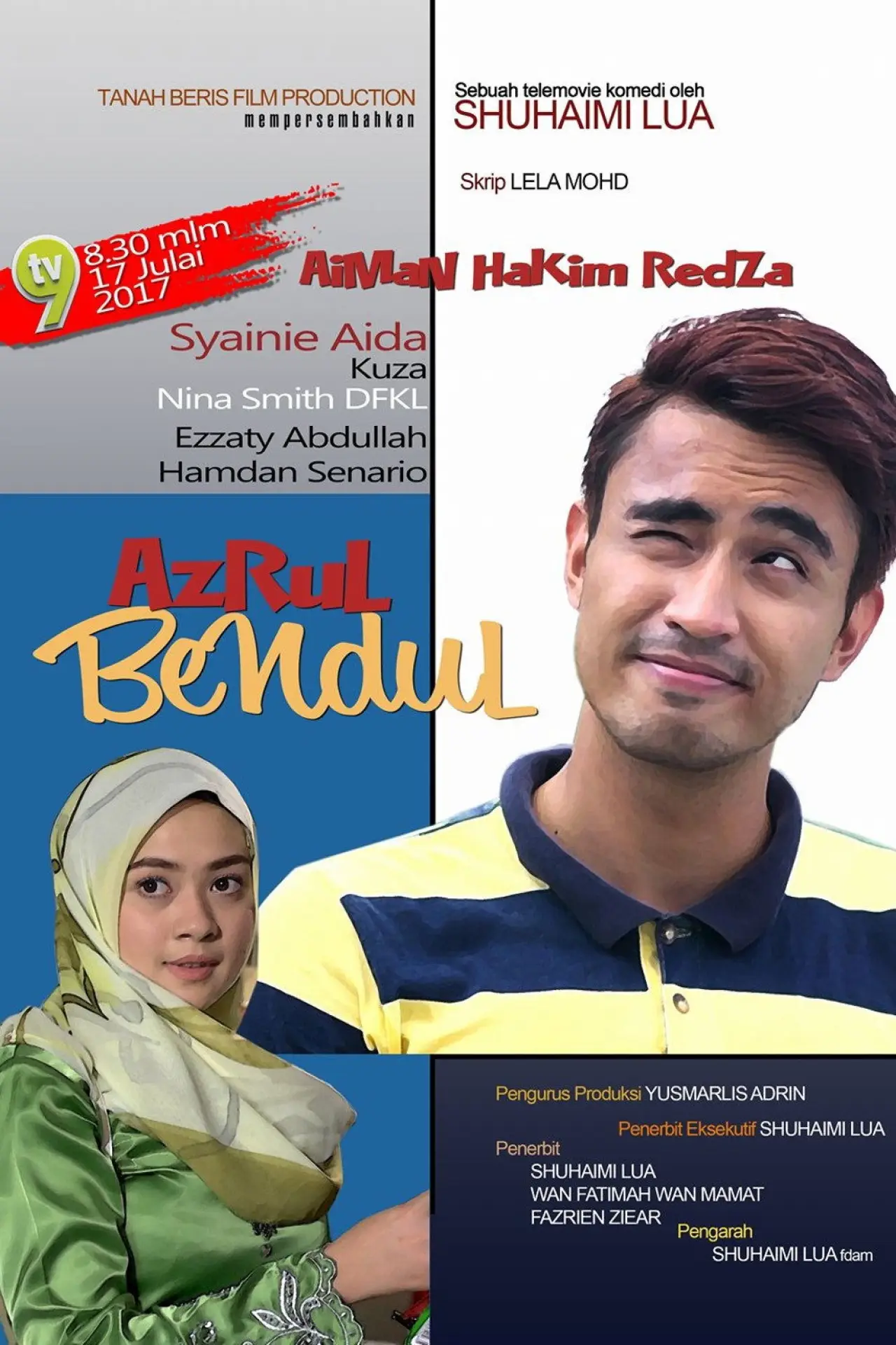 Movie poster "Azrul Bendul"