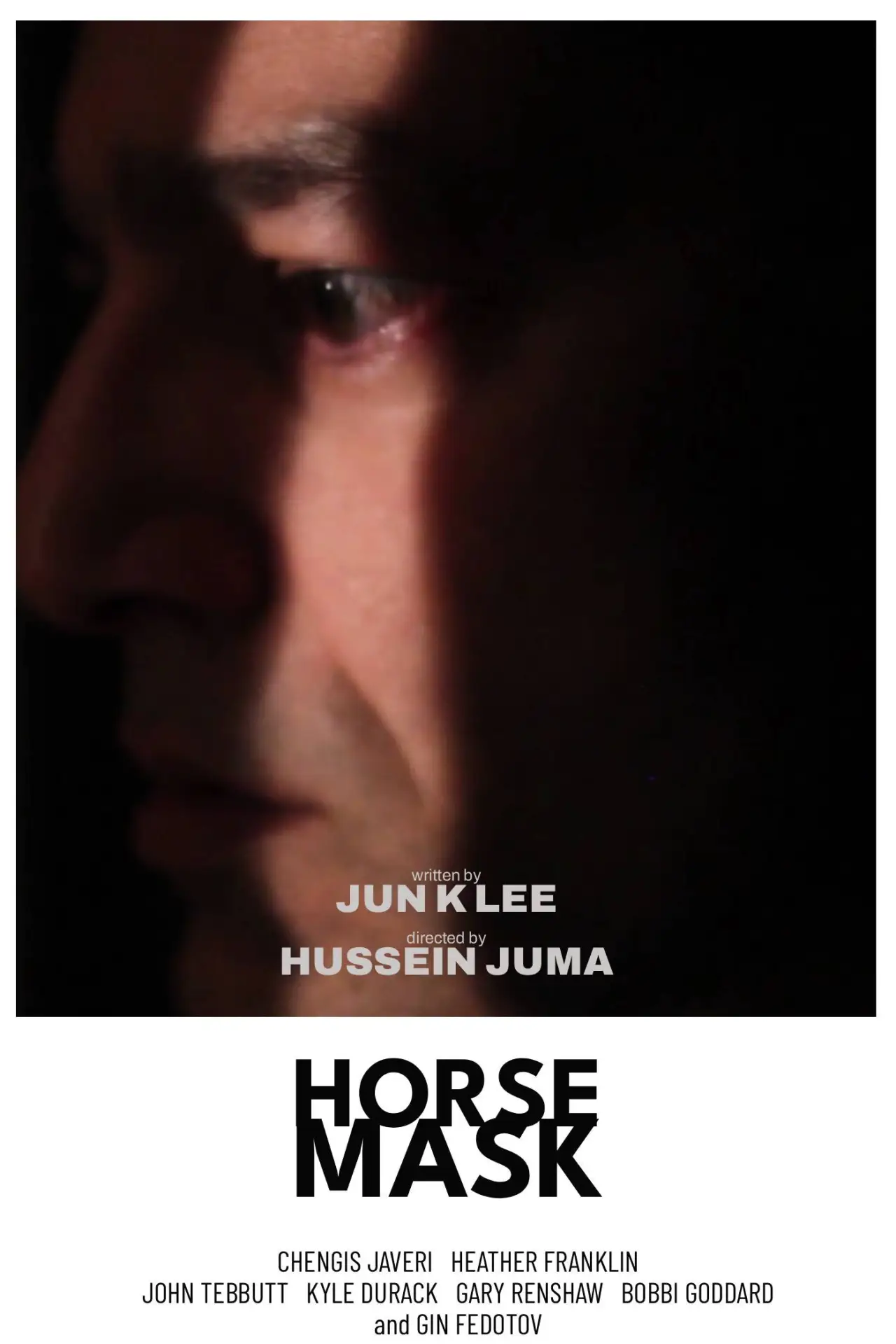 Movie poster "Horse Mask"