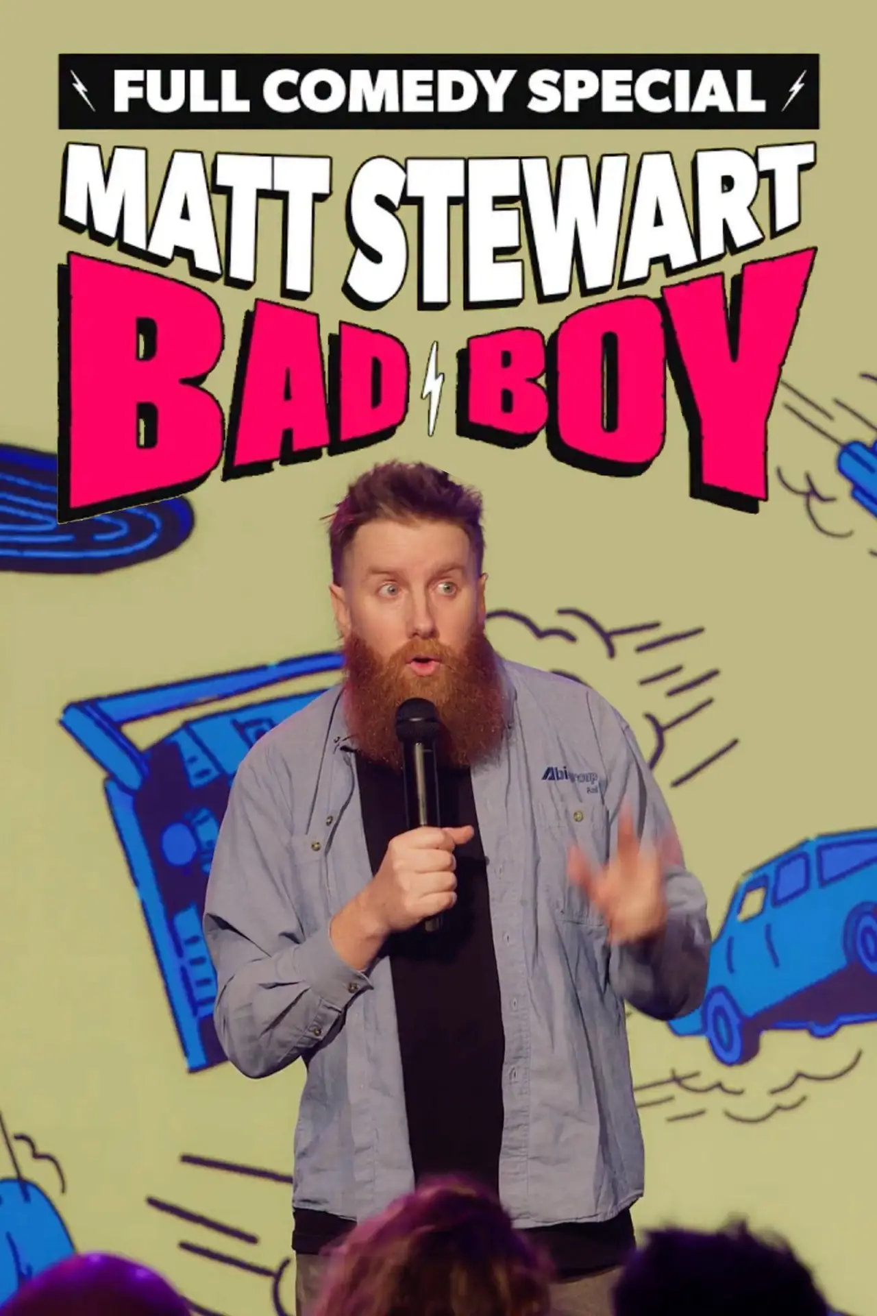 Movie poster "Matt Stewart: Bad Boy"