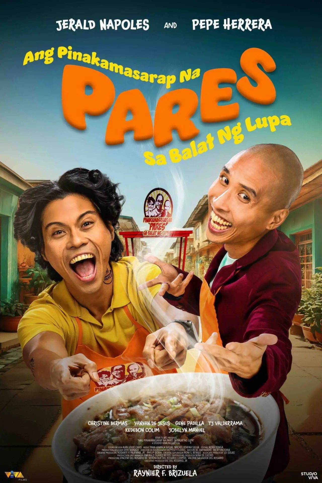 Movie poster "Ang Pinakamasarap na Pares sa Balat ng Lupa"