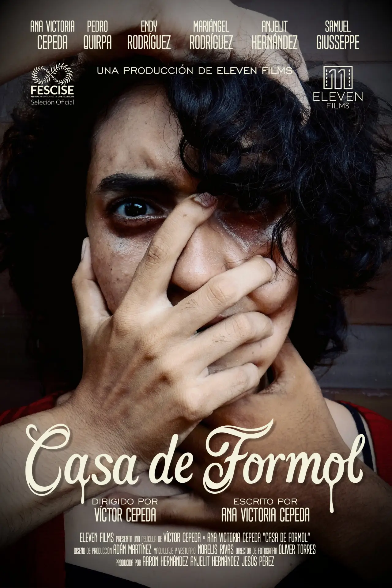 Movie poster "Casa de Formol"
