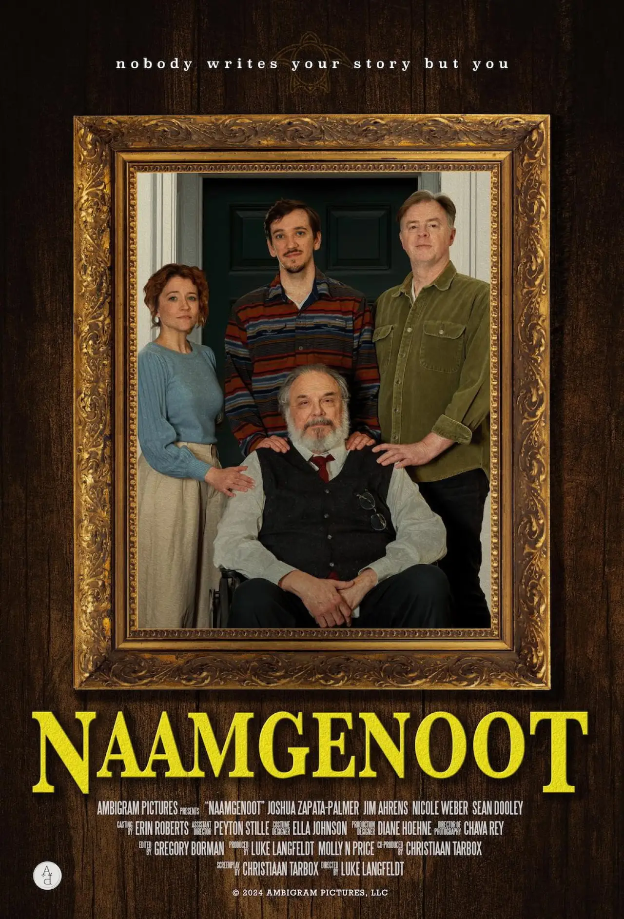 Movie poster "Naamgenoot"