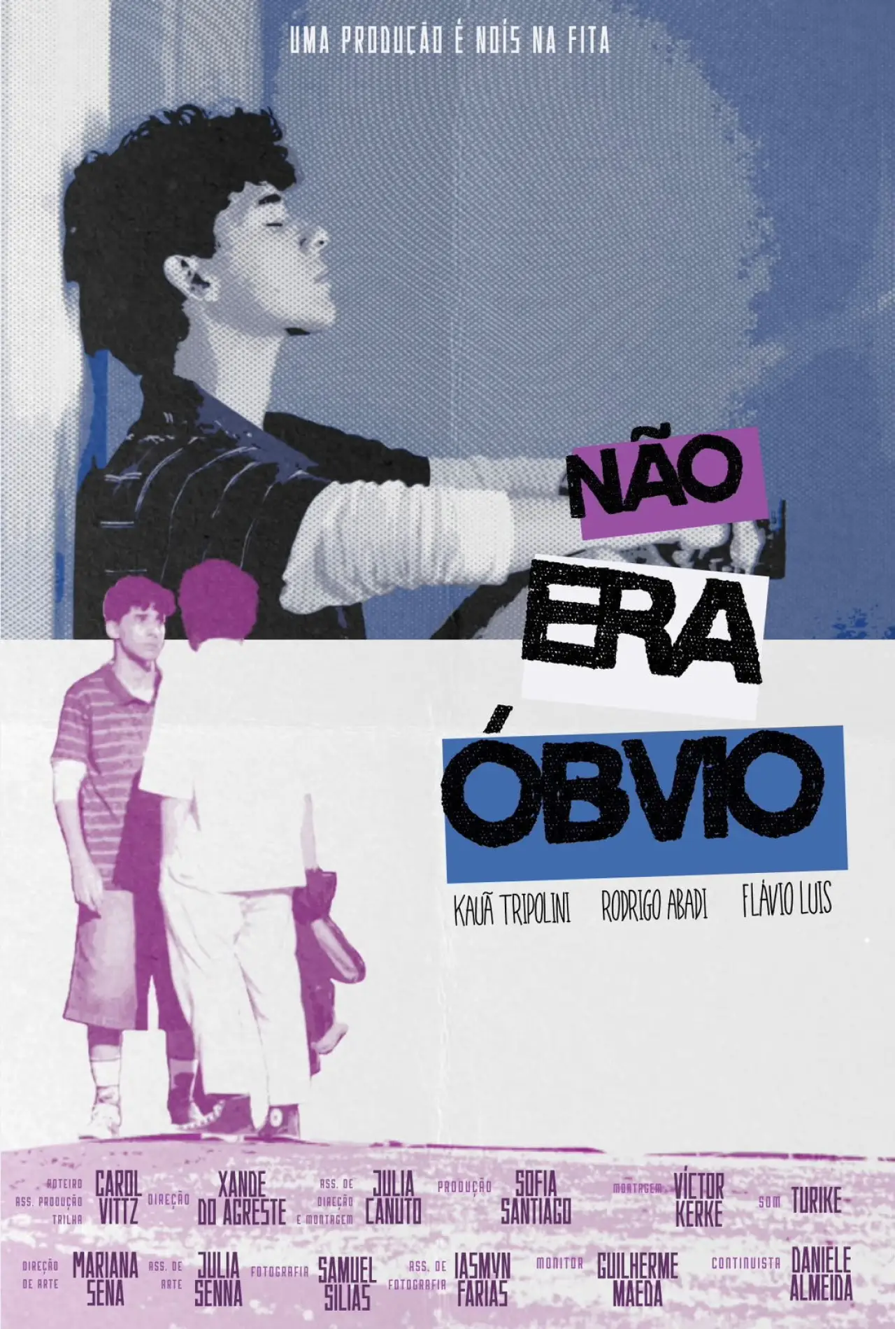 Movie poster "Não Era Óbvio"