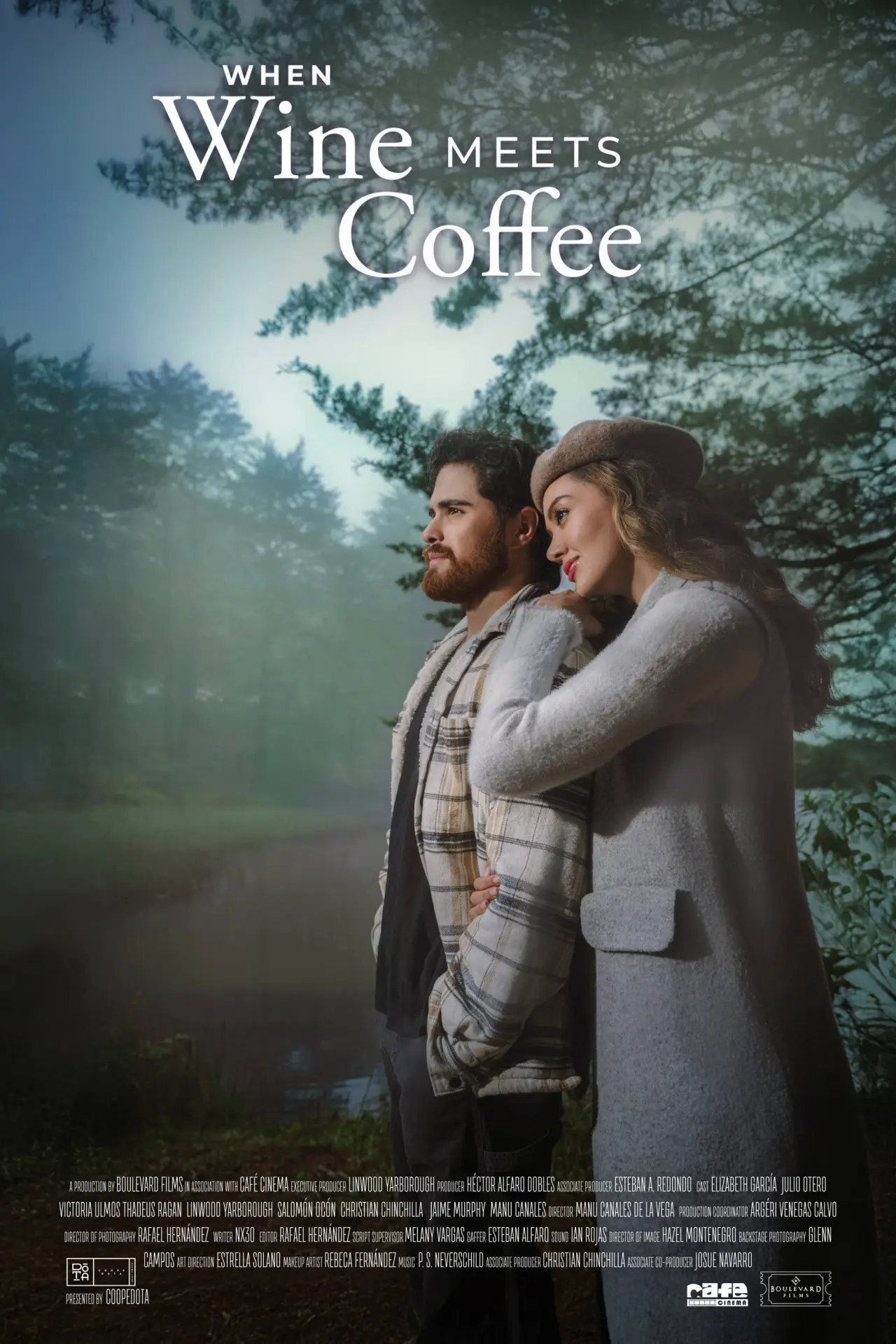 Movie poster "When Wine Meets Coffee"