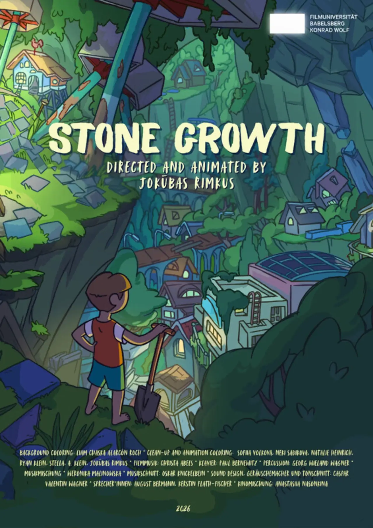 Movie poster "Stone Growth"