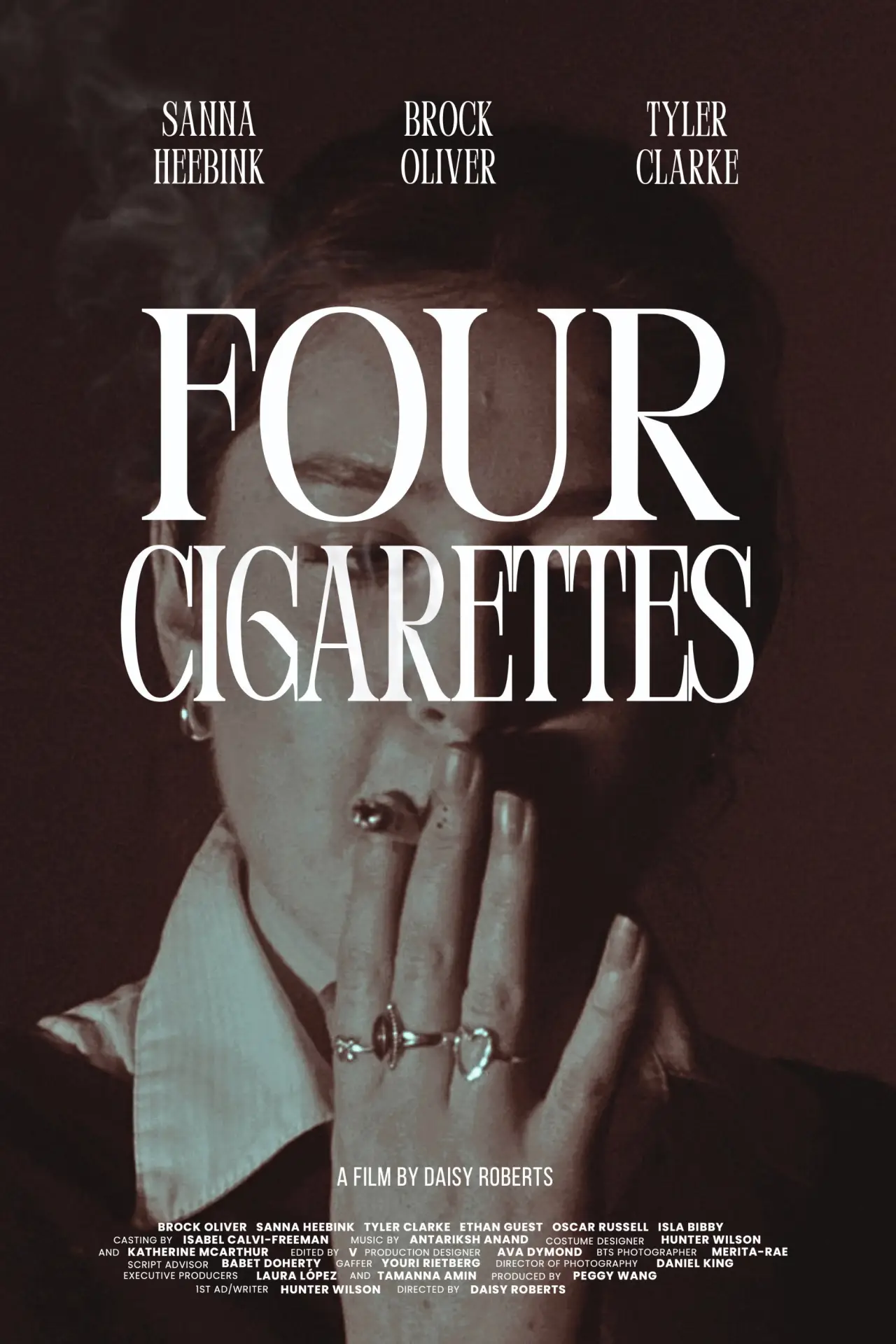 Movie poster "Four Cigarettes"