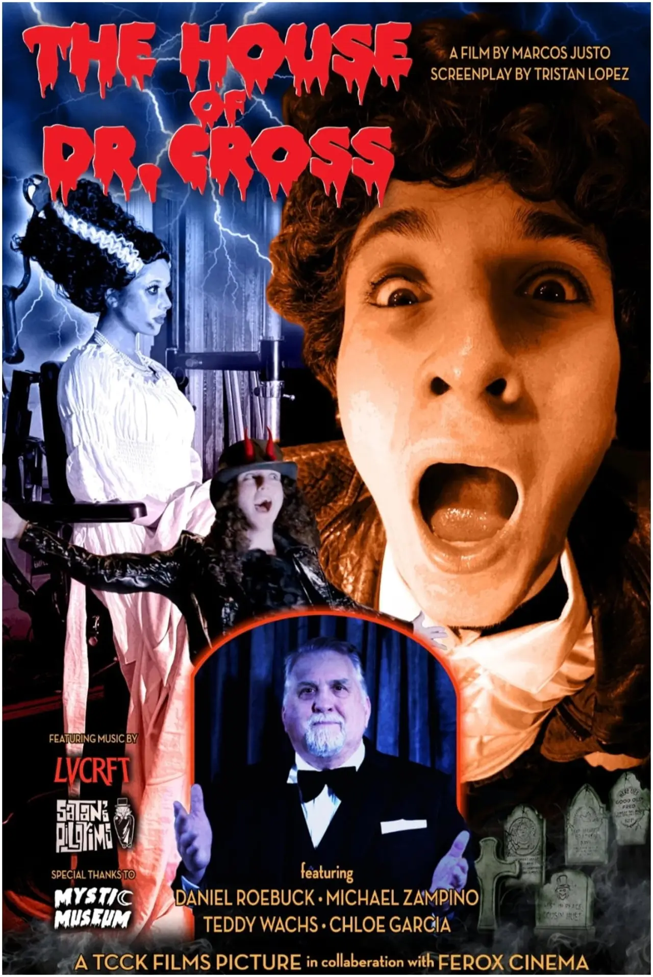 Movie poster "The House of Dr. Cross"