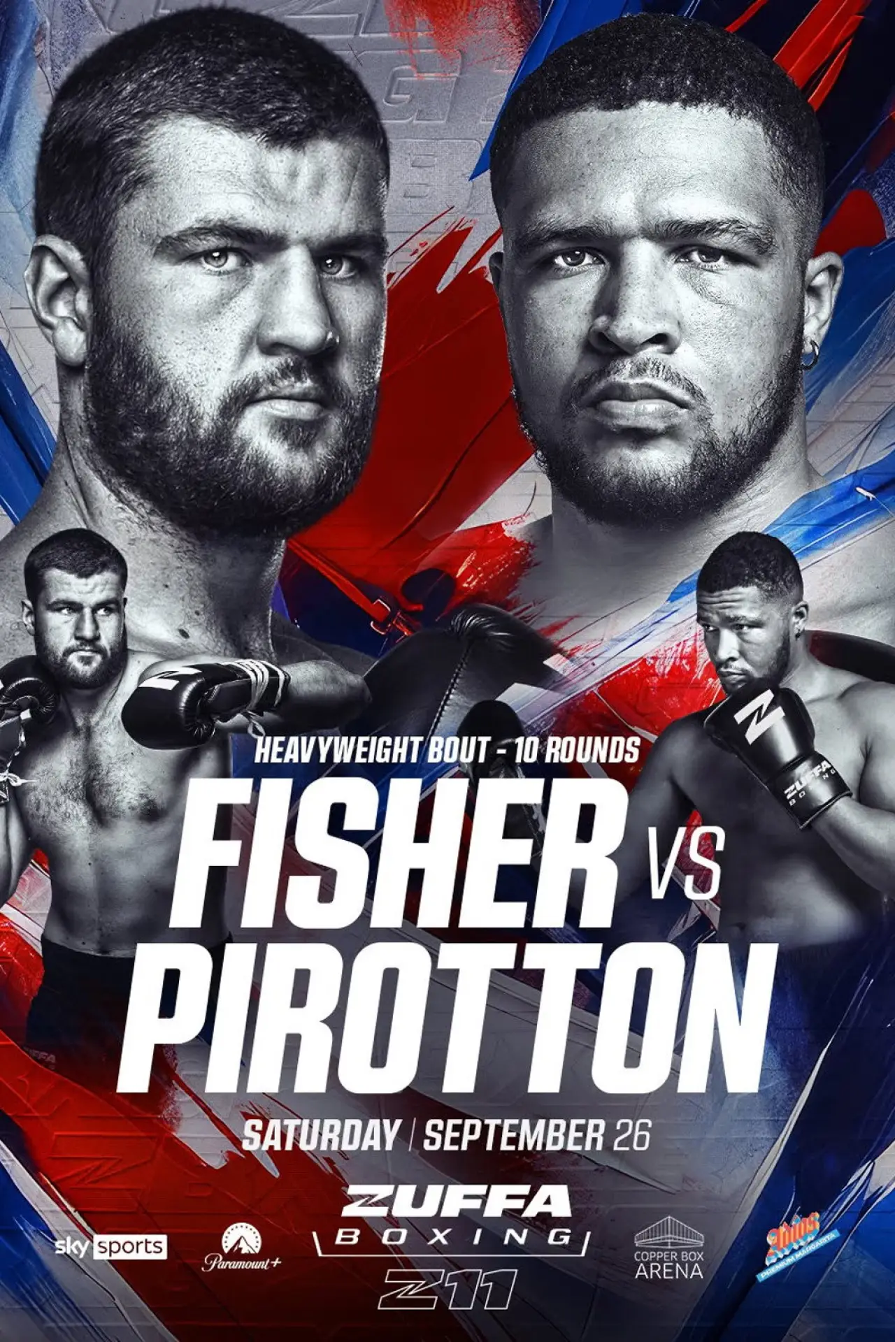 Movie poster "Johnny Fisher vs. Michael Pirotton"