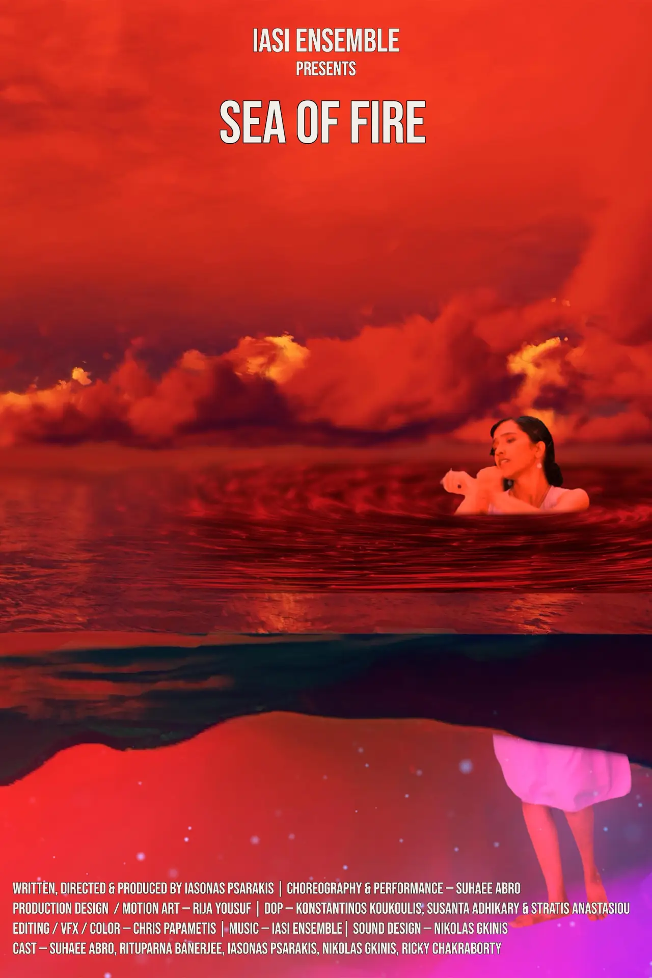 Movie poster "Sea of Fire"
