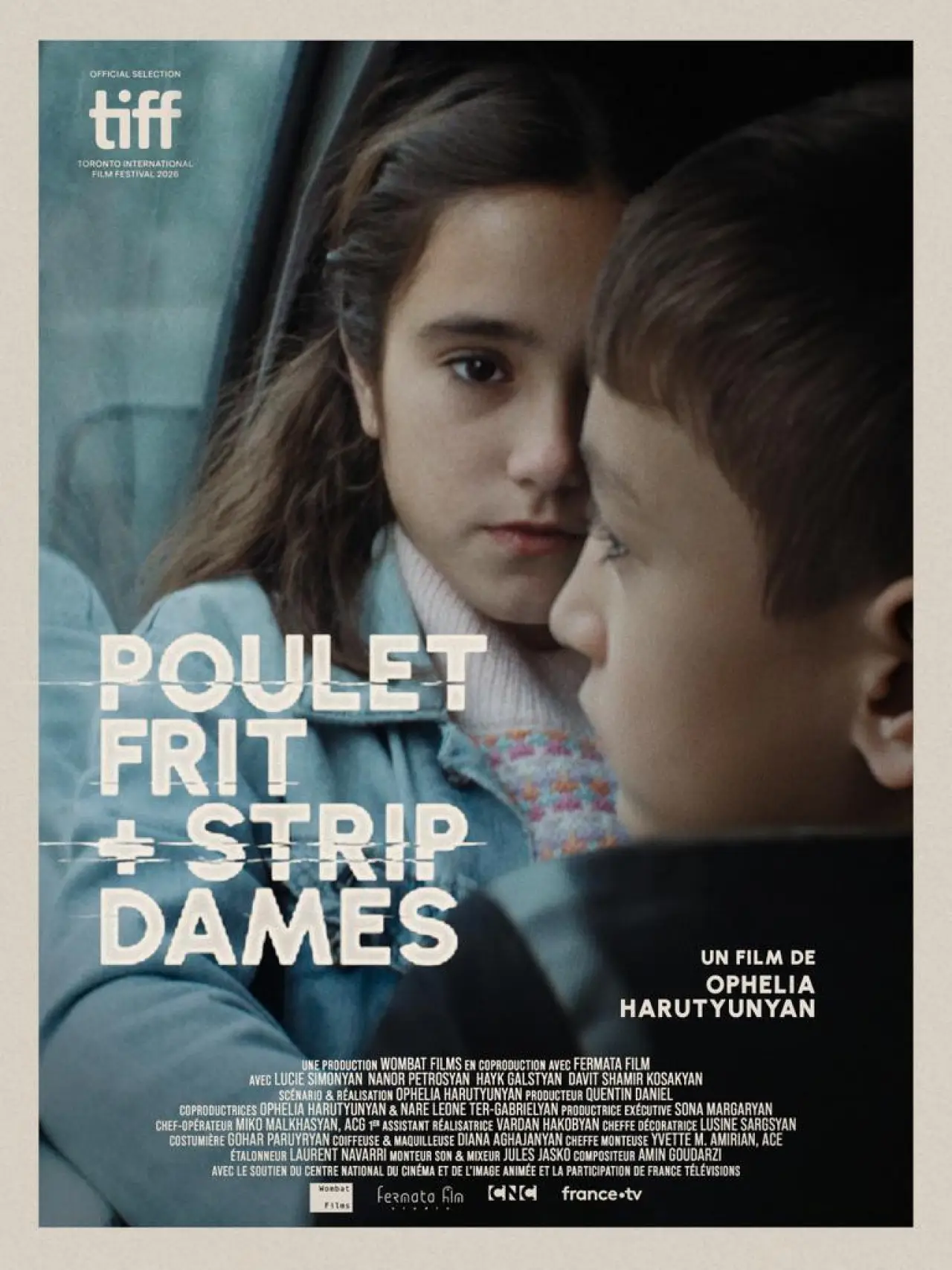 Movie poster "Fried Chicken & Strip Checkers"