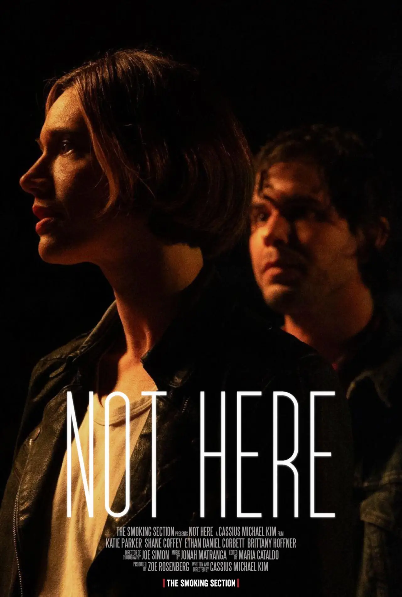 Movie poster "Not Here"