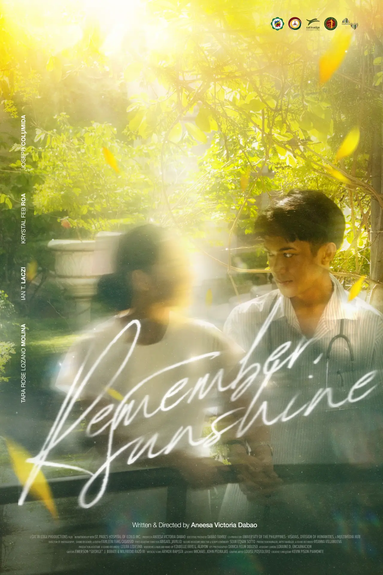 Movie poster "Remember, Sunshine"